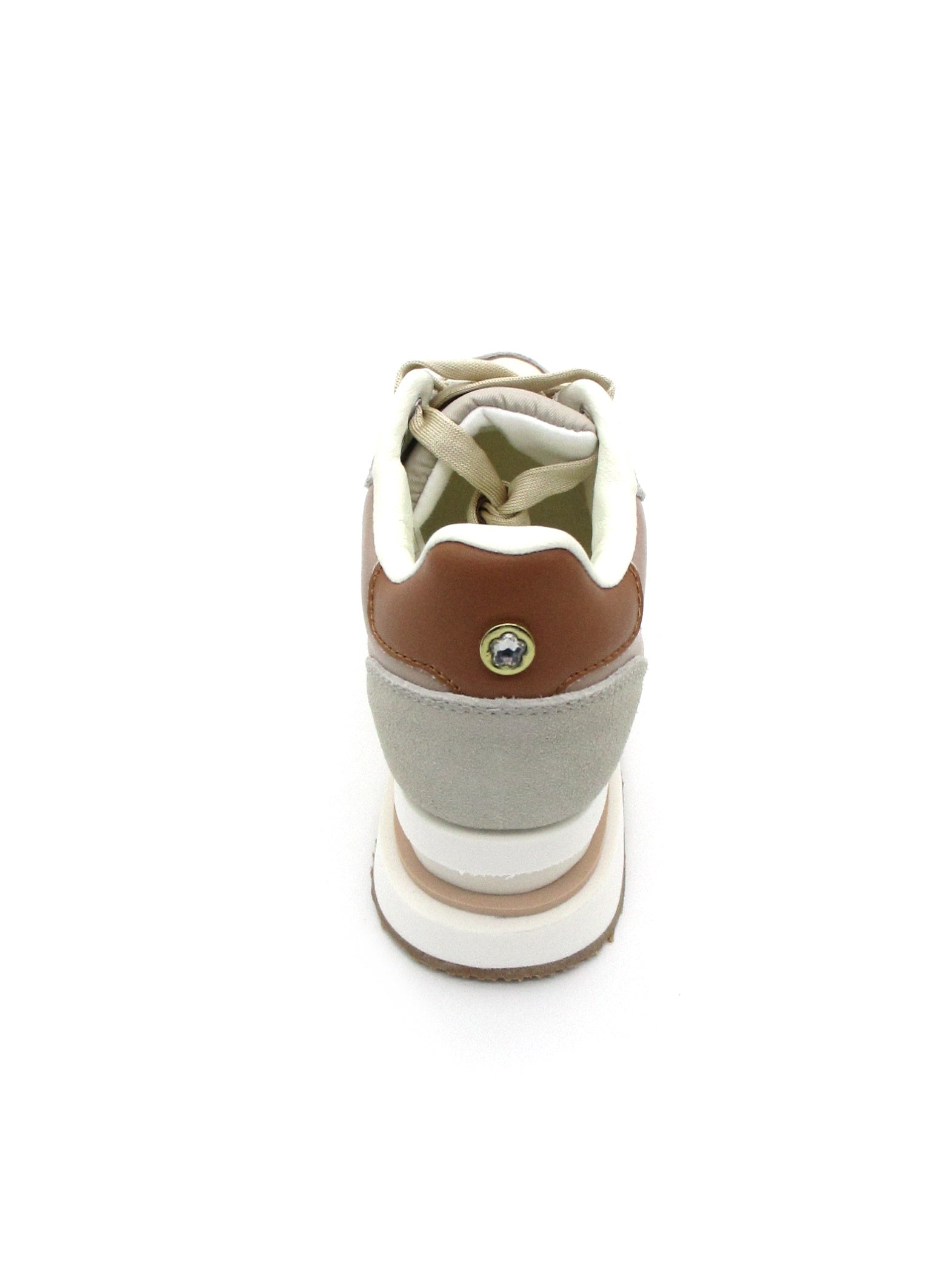 Sneaker donna running Apepazza Marghe Cream