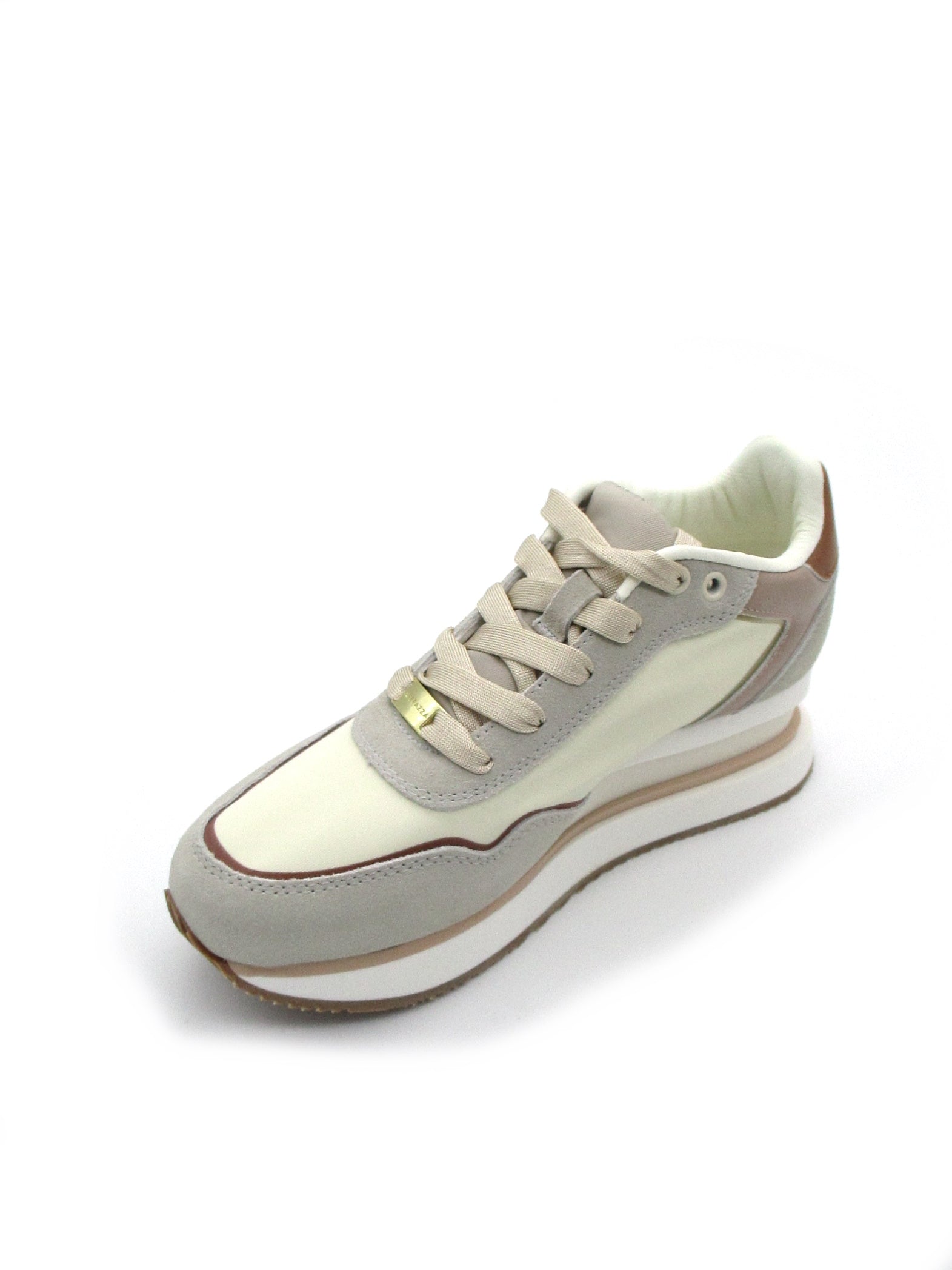 Sneaker donna running Apepazza Marghe Cream