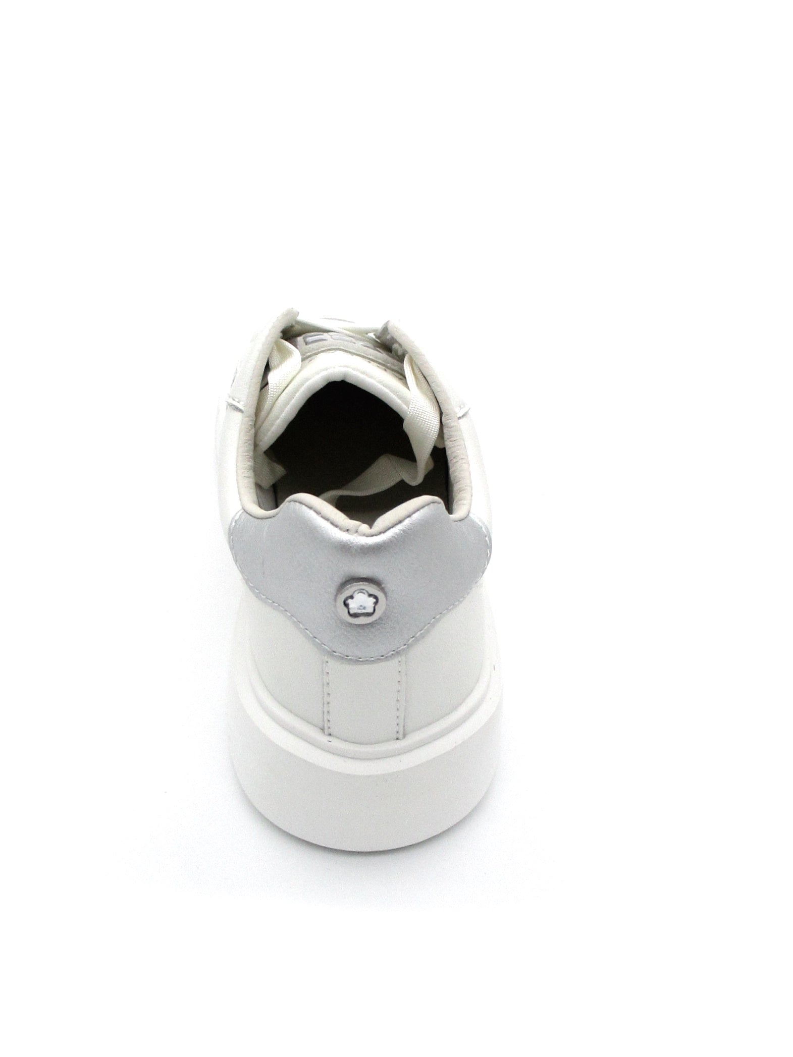 Sneaker donna slip-on Apepazza Primula White con borchie in metallo