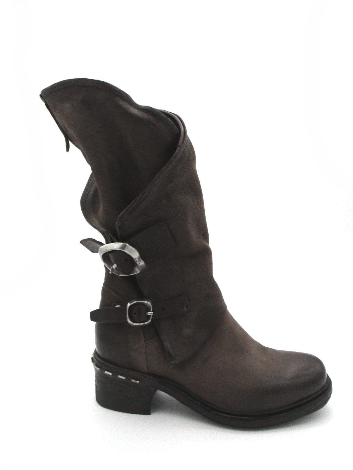 Stivale pelle donna AS98 A52308 Fondente