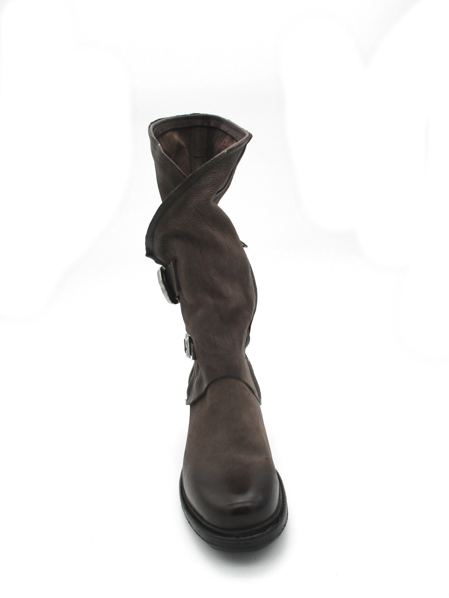 Stivale pelle donna AS98 A52308 Fondente