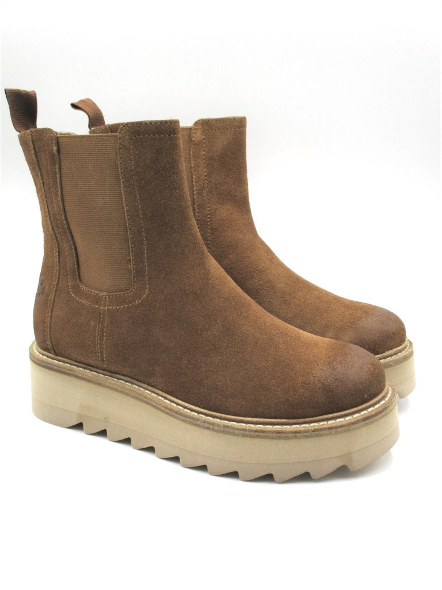 Stivaletto Cody camoscio donna Apepazza cuoio