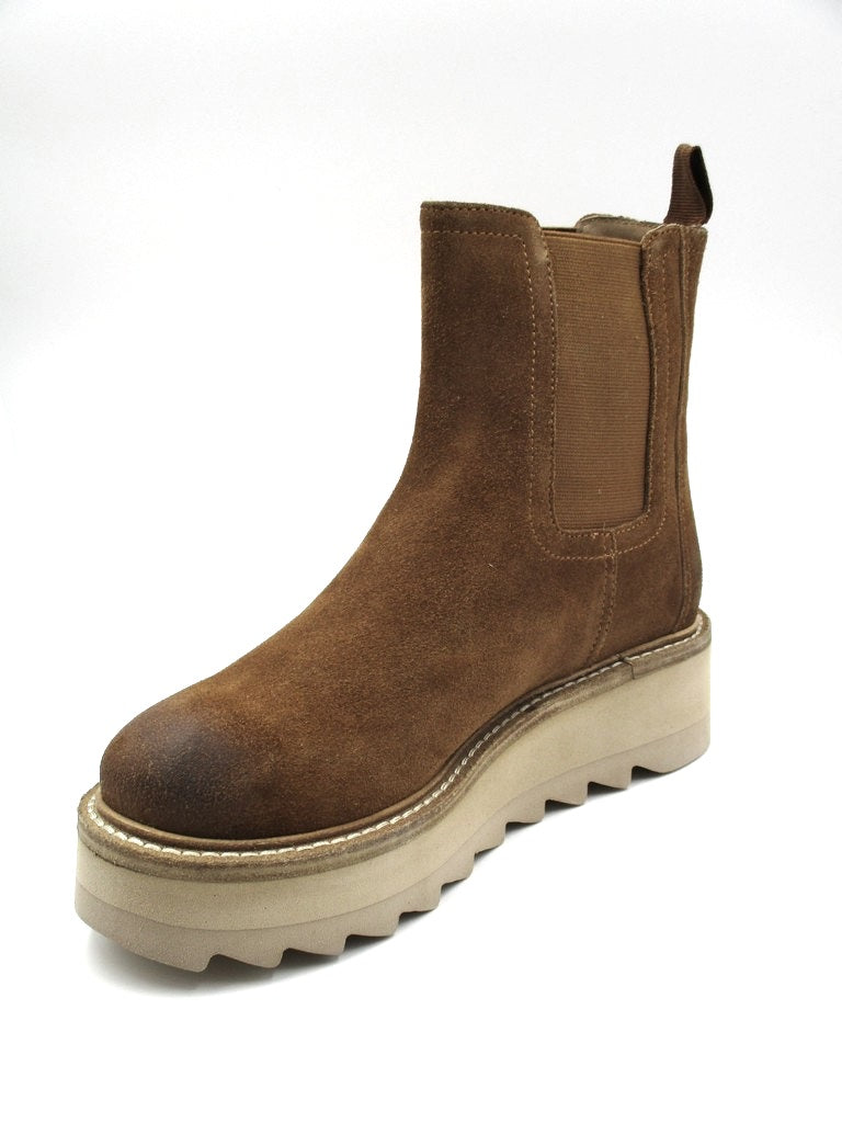 Stivaletto Cody camoscio donna Apepazza cuoio