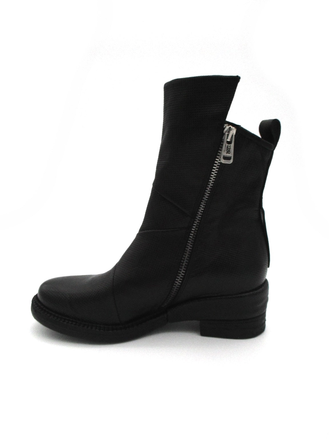Stivaletto pelle donna AS98 A23210 Nero