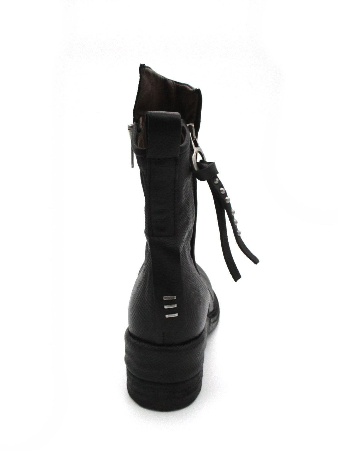 Stivaletto pelle donna AS98 A23210 Nero