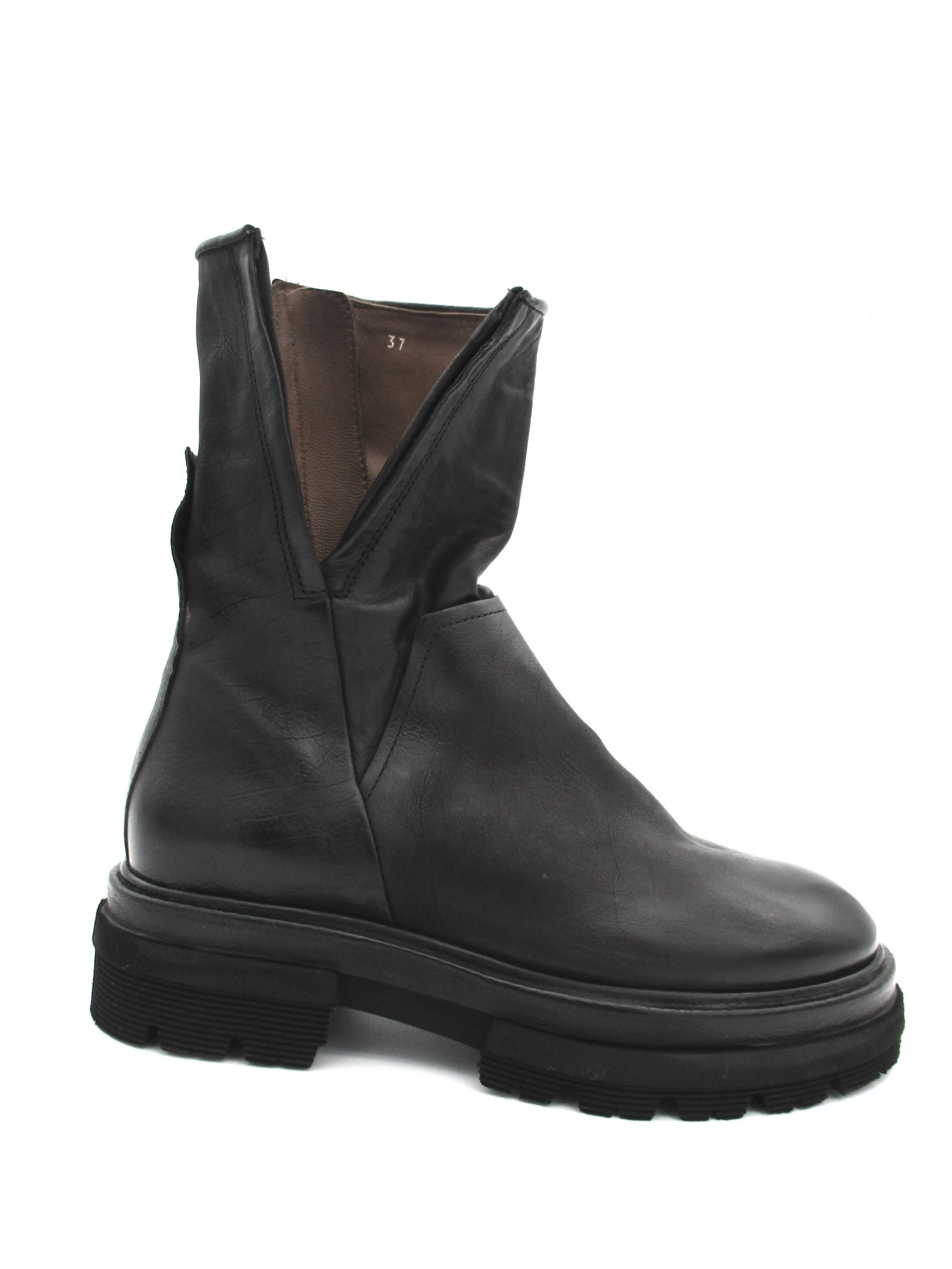 Stivaletto pelle donna AS98 A59201 Nero