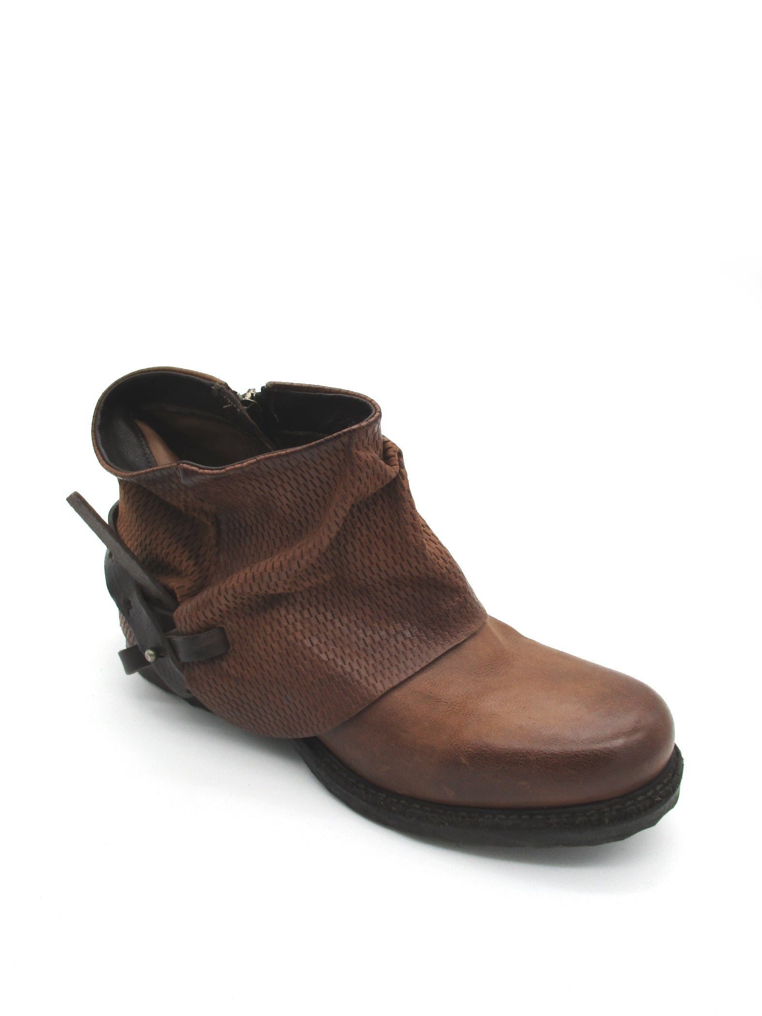 Stivaletto pelle donna AS98 Cuoio - 717297 -