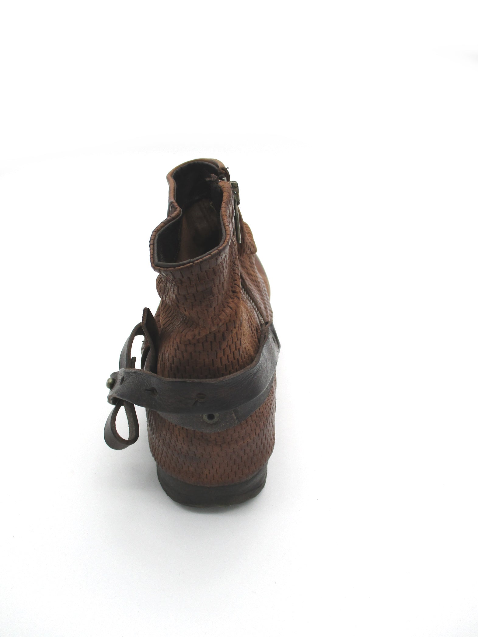 Stivaletto pelle donna AS98 Cuoio - 717297 -