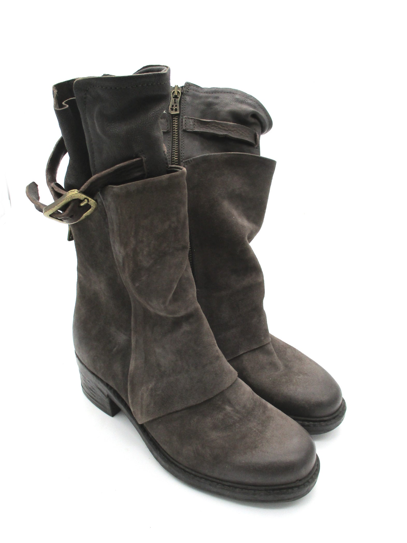 Stivaletto pelle donna AS98 Smoke TDM - 261306 -