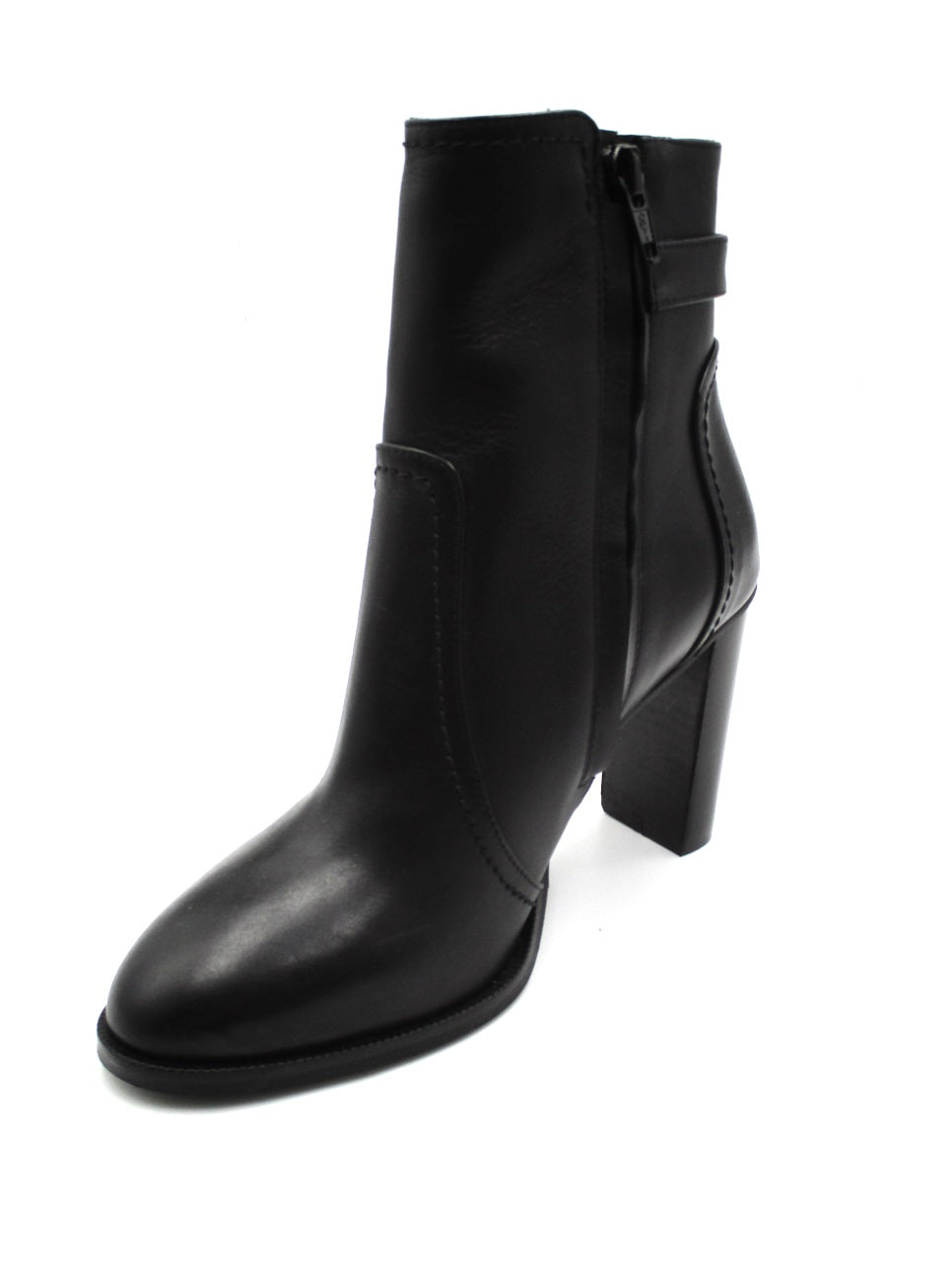 Stivaletto pelle donna Albano 1029 nero