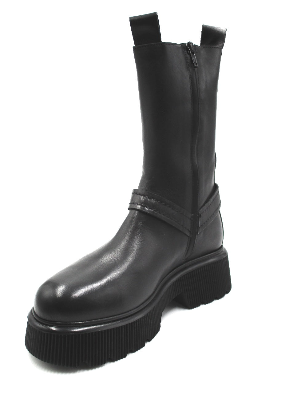 Stivaletto pelle donna Albano 2009 nero