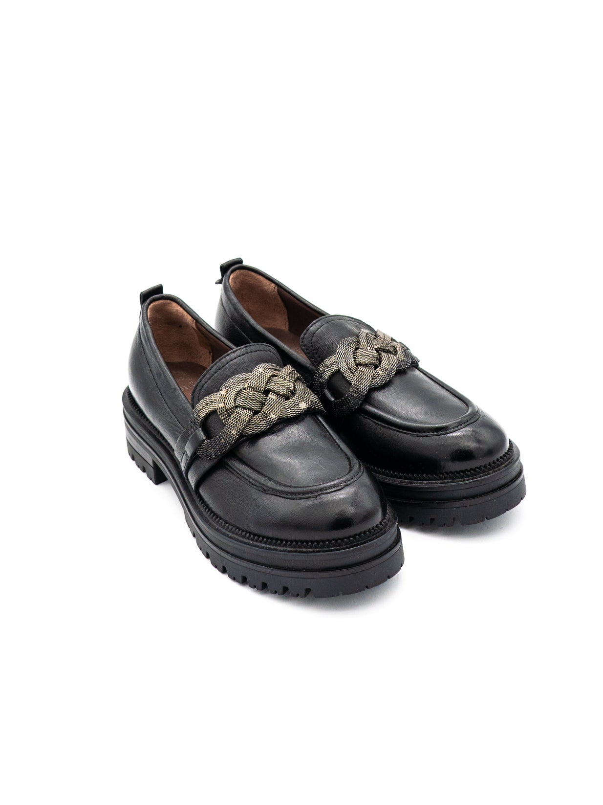 Mocassino pelle donna MJUS M77131 nero