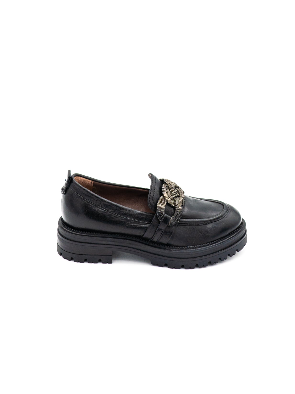 Mocassino pelle donna MJUS M77131 nero