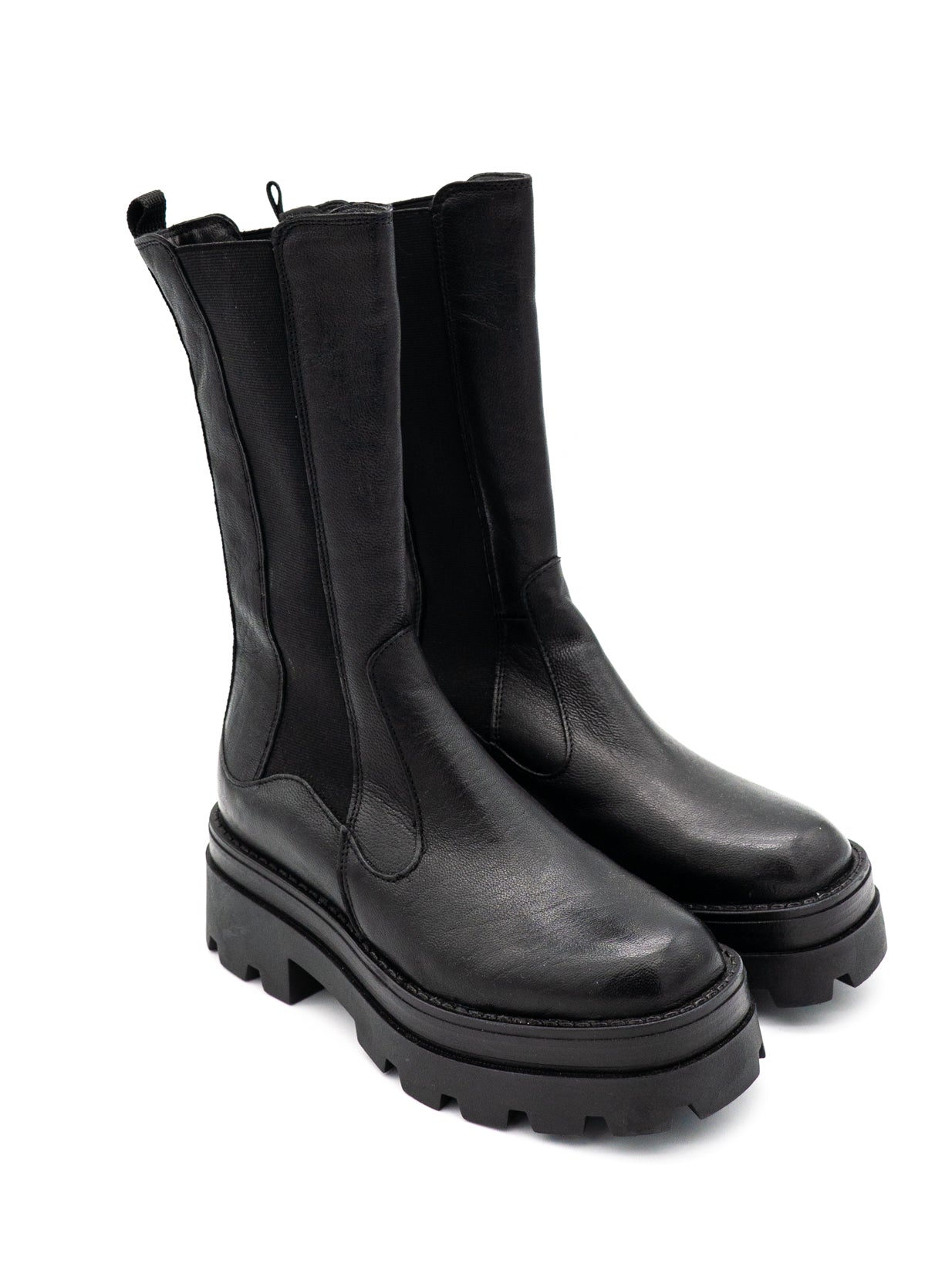 Stivaletto pelle donna MJUS P33201 nero