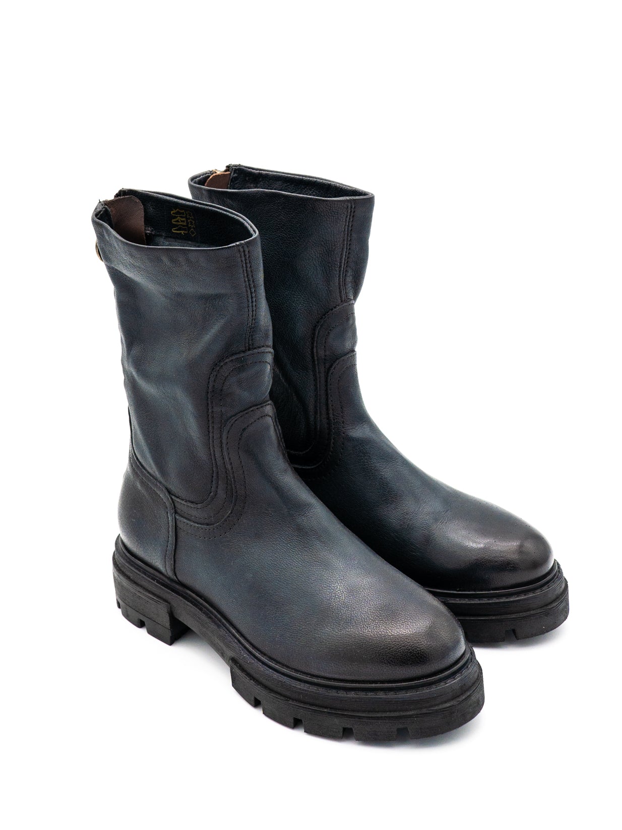 Anfibio pelle donna Mjus P31202 Lapis