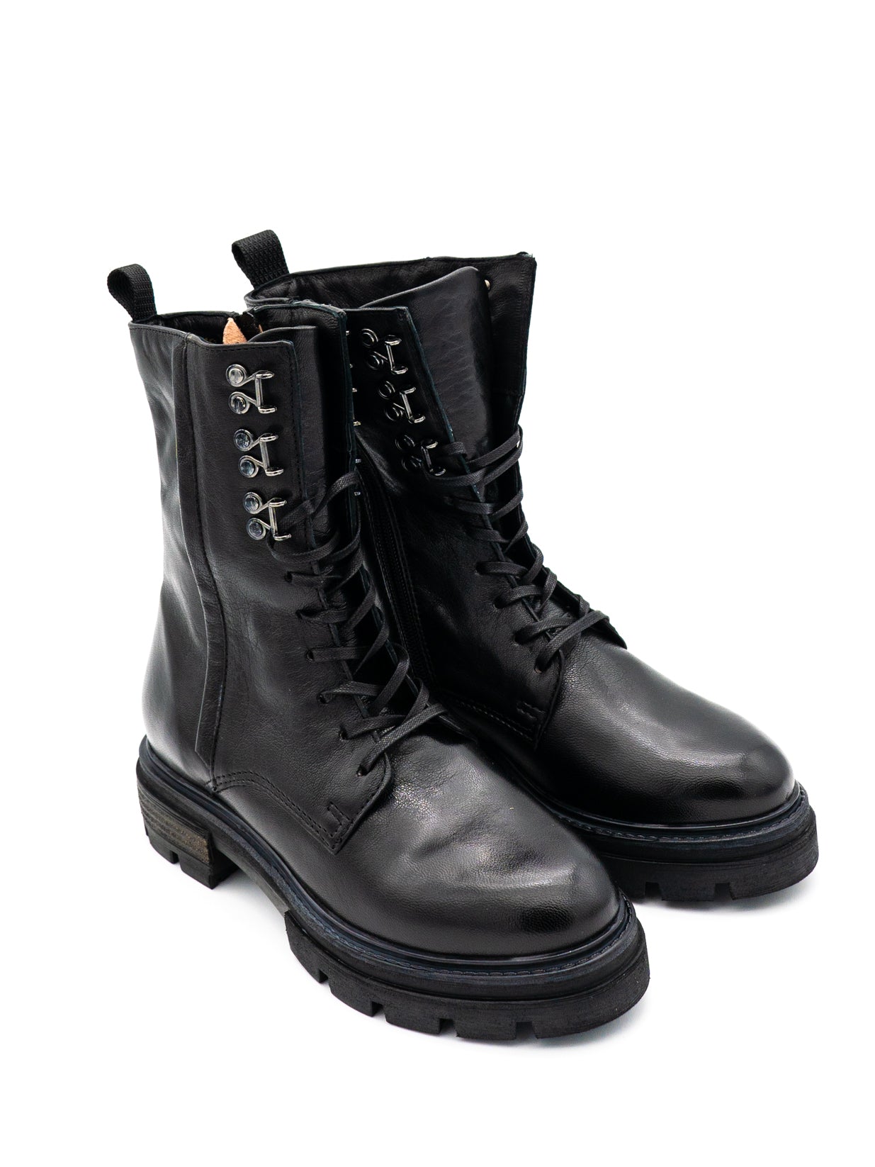 Anfibio pelle donna Mjus P31201 nero