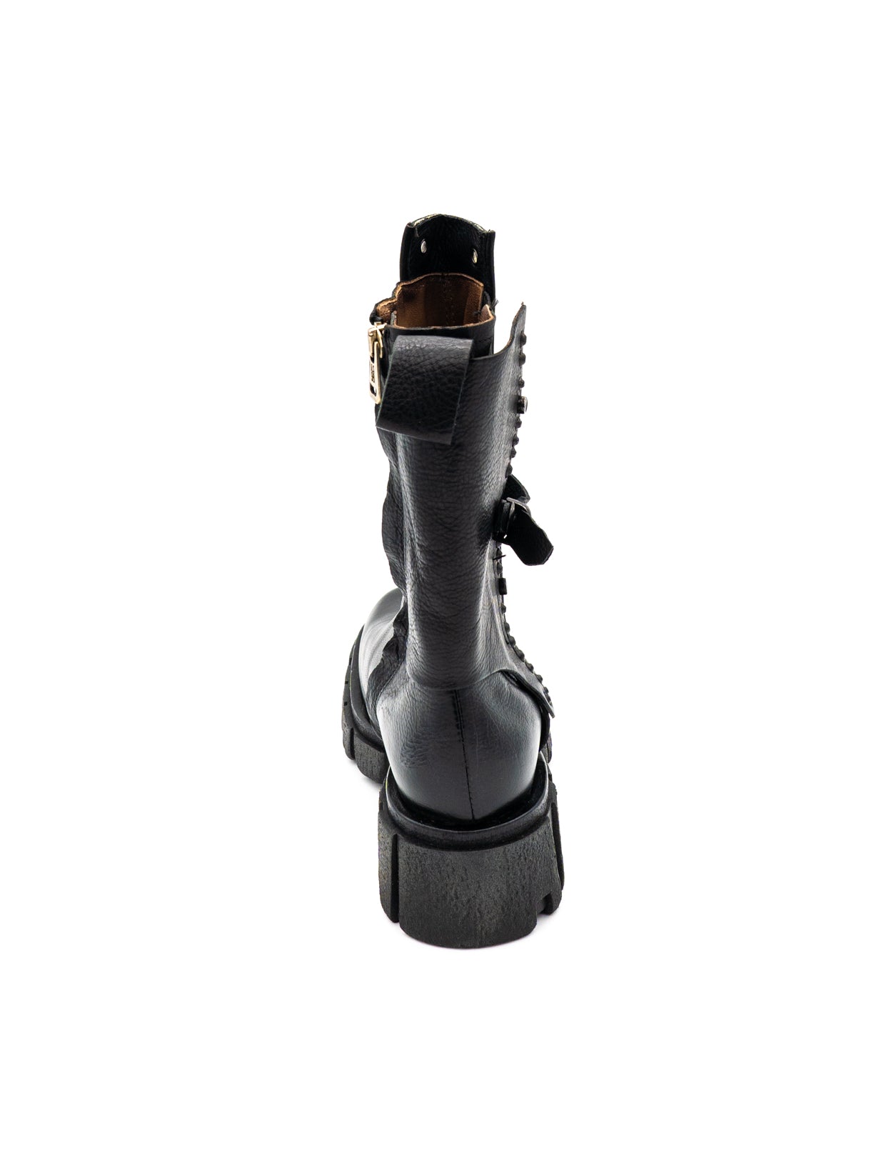 Stivaletto pelle donna AS98 A54202 Nero
