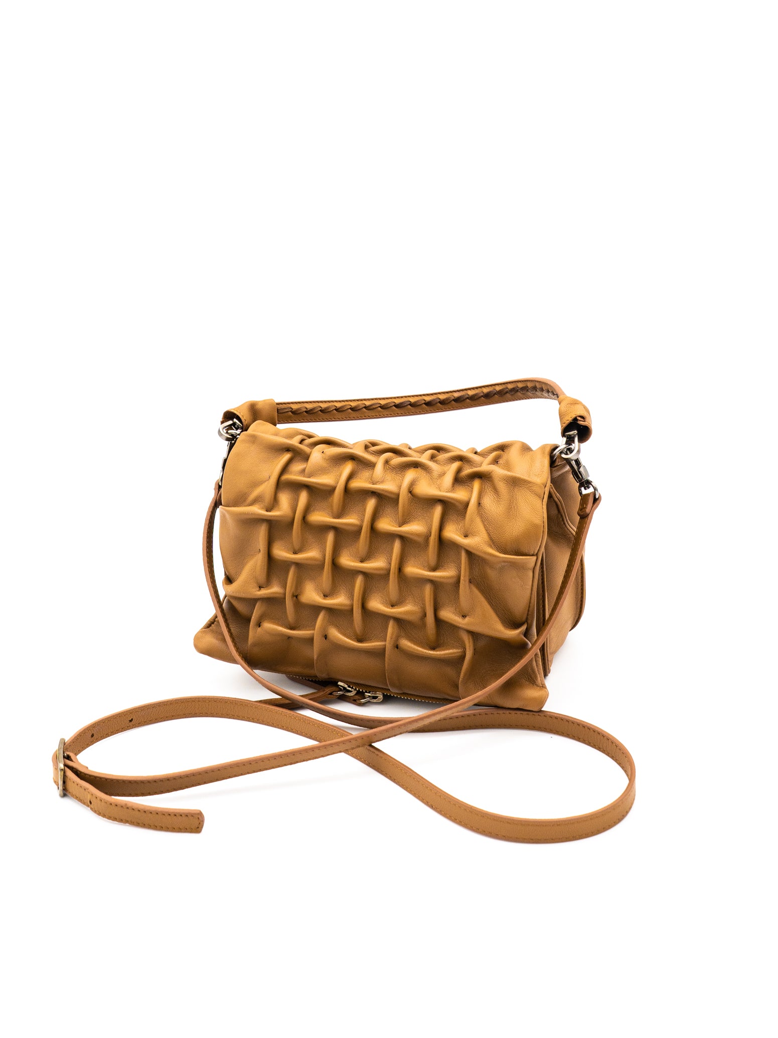 Borsa donna in pelle Reptile's House's OLivia cuoio