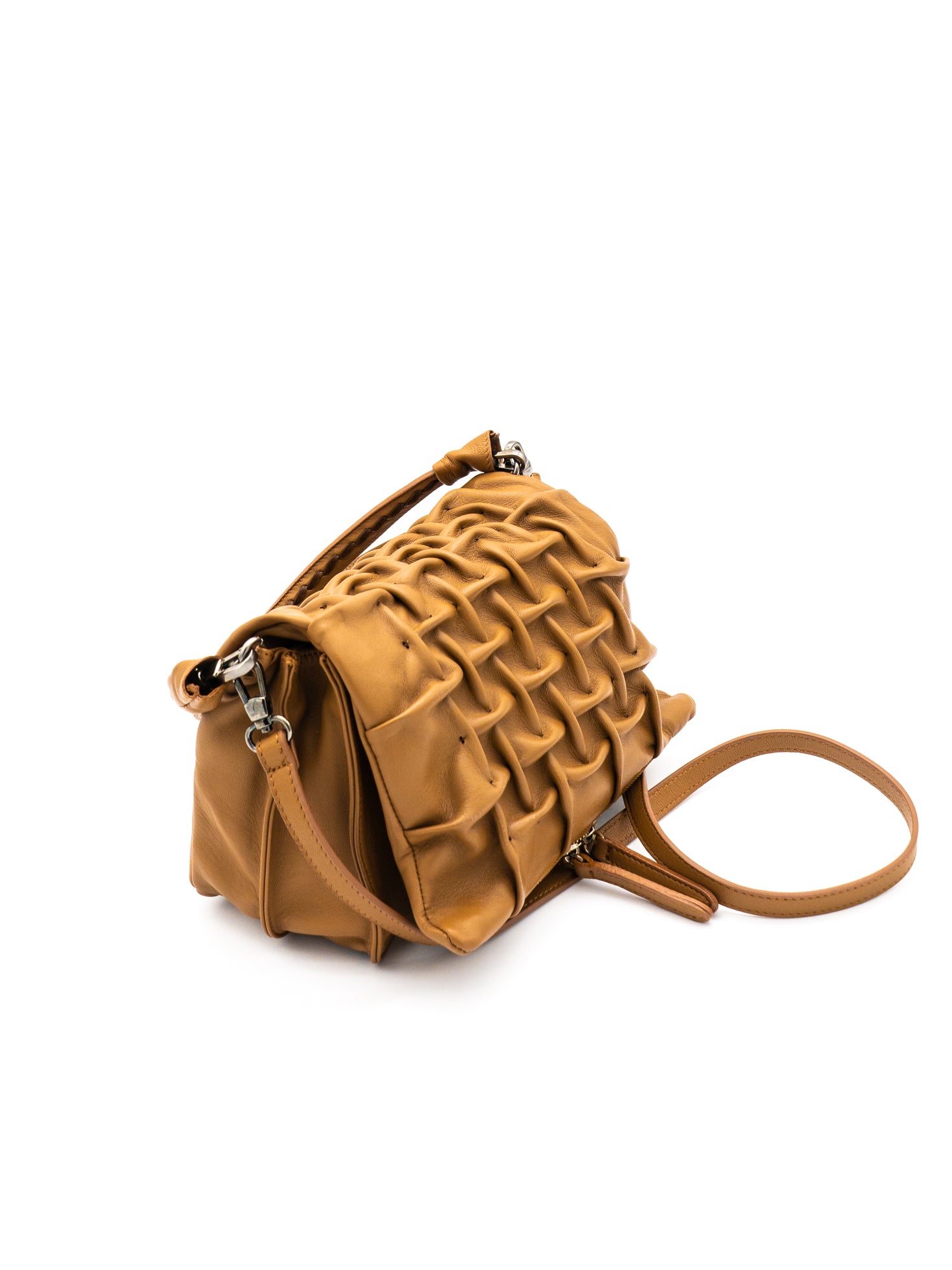 Borsa donna in pelle Reptile's House's OLivia cuoio