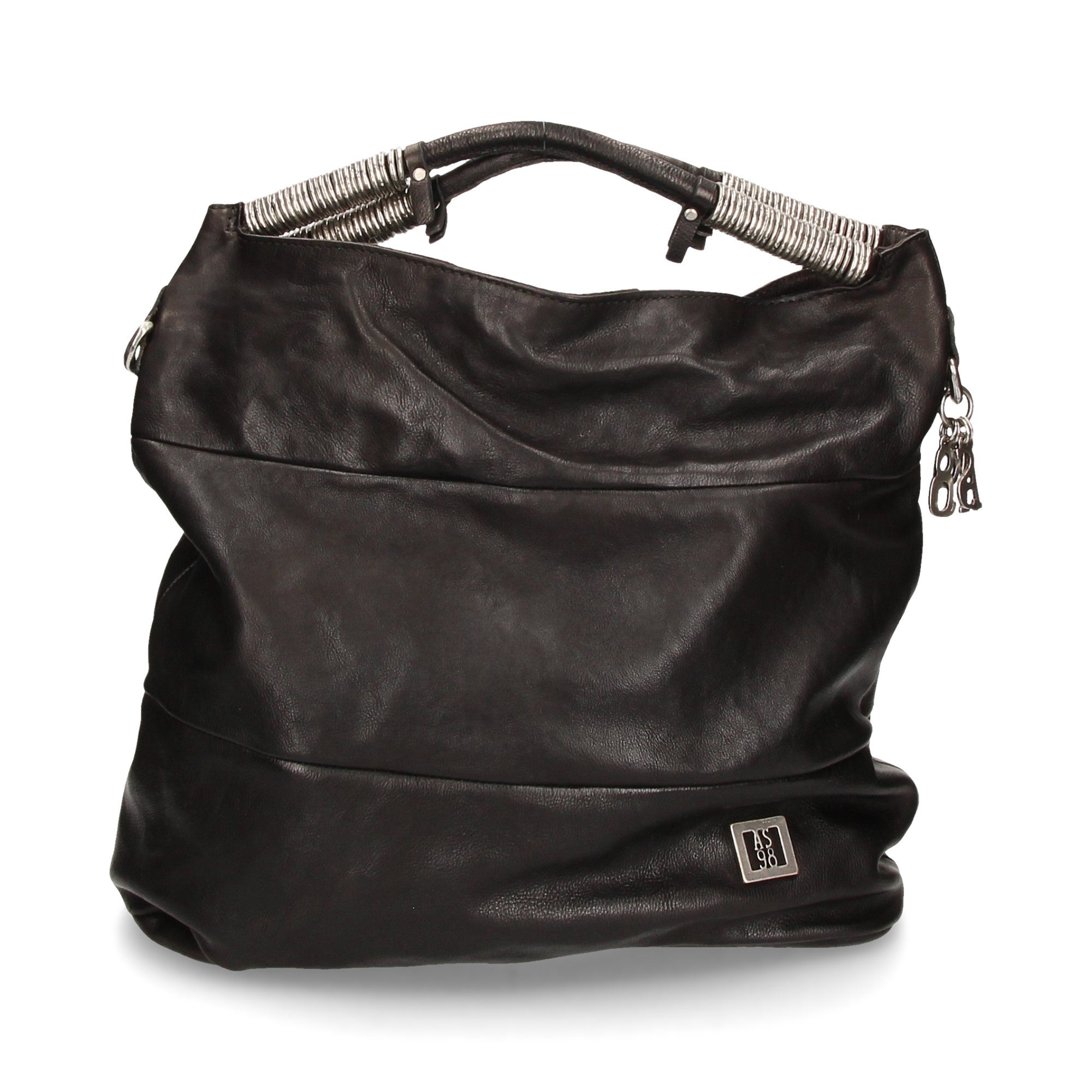 Borsa donna in pelle As98 200501 nero