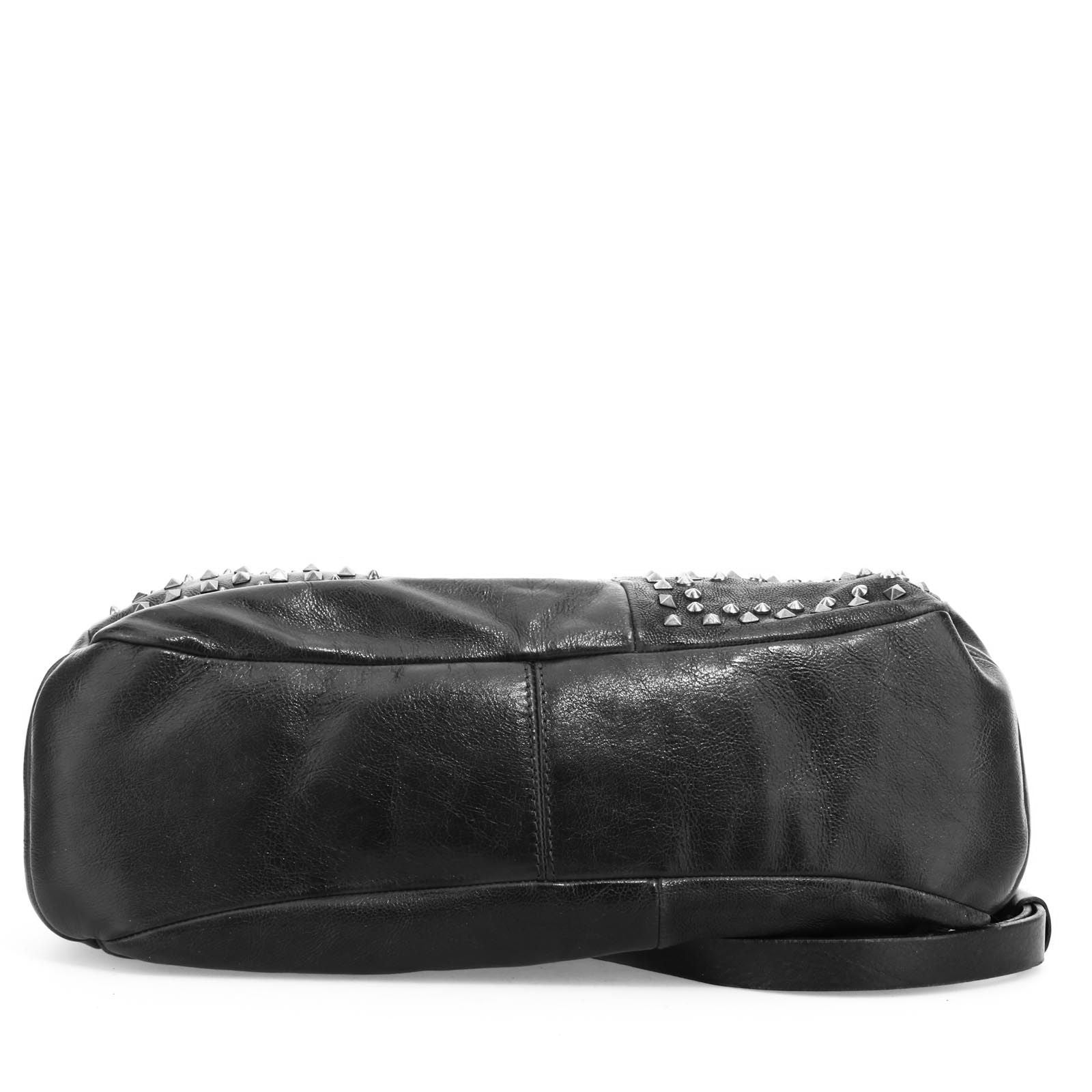 Borsa in pelle donna AS98 200771 Black