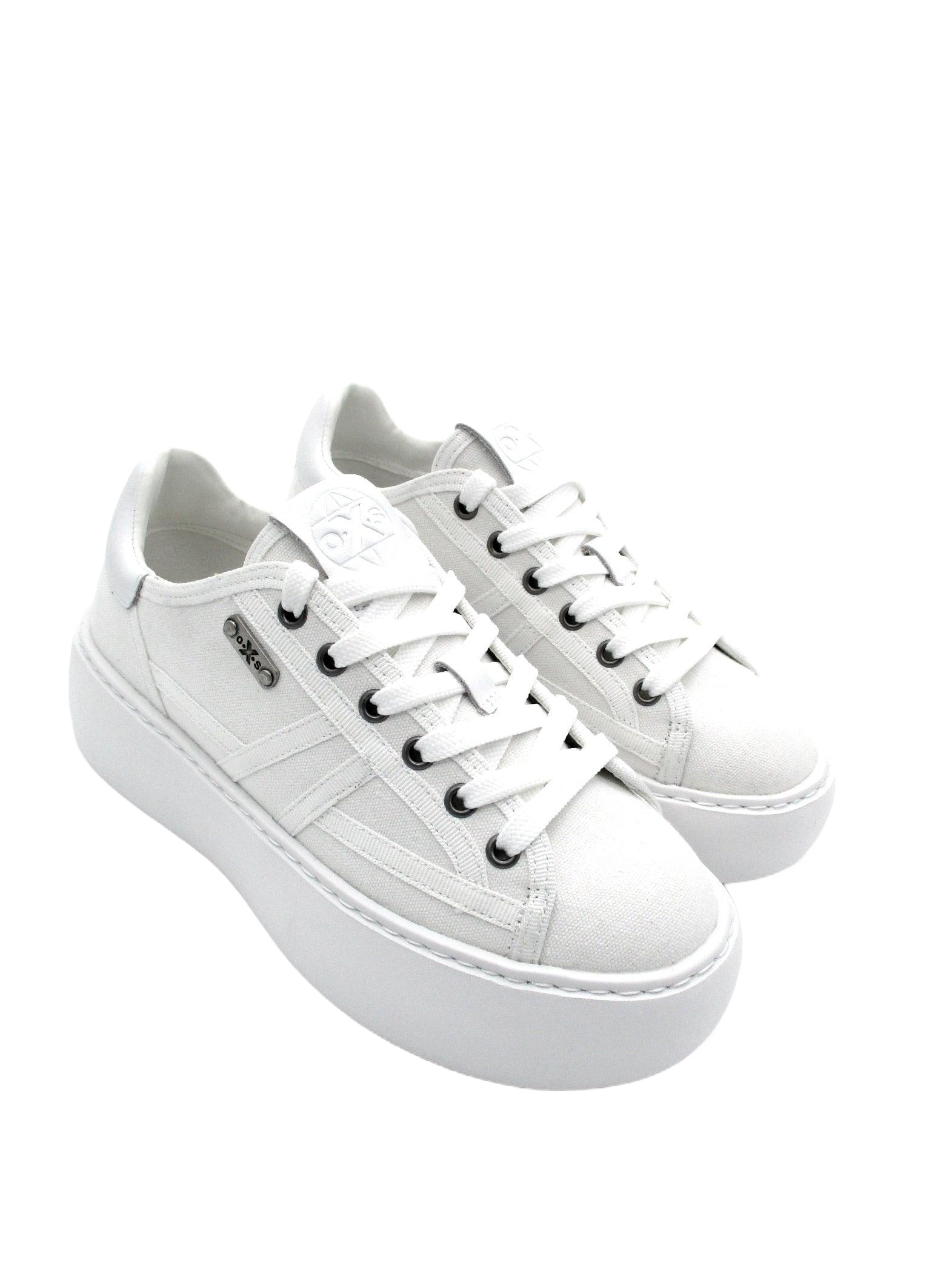 Sneakers donna Oxs Humber Canvas White - OXW200001 -