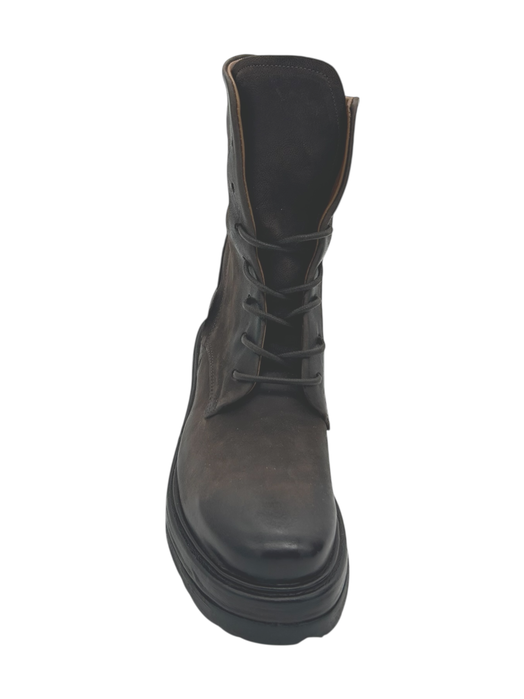 Anfibio pelle donna AS98 Ebano - A89229 -