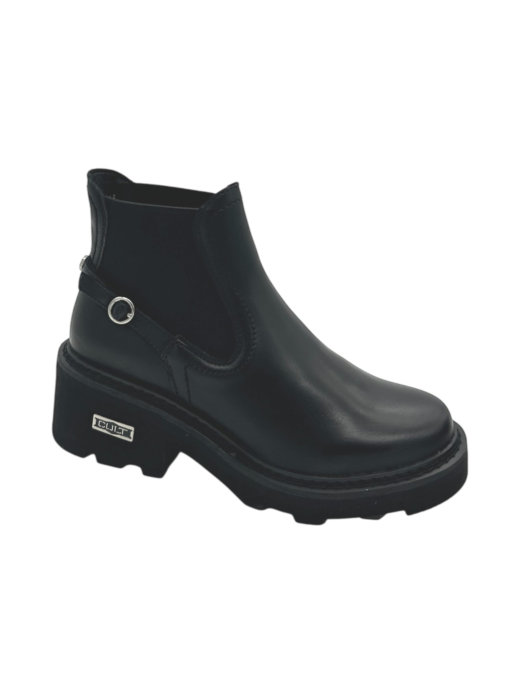 Beatle pelle donna CULT Black -Grace 4563-