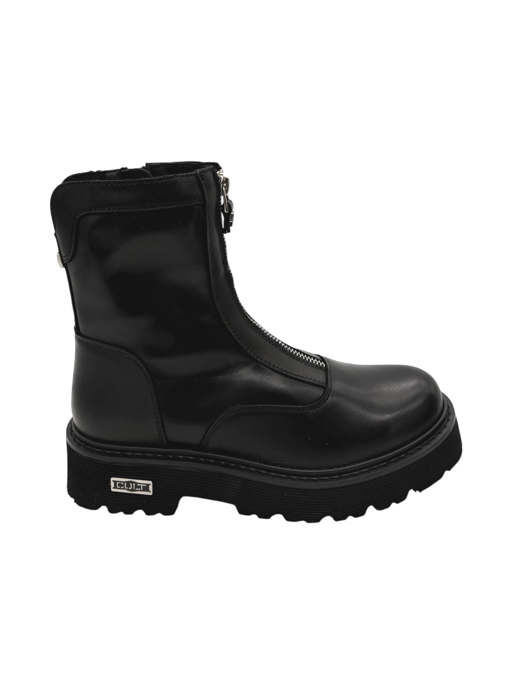 Anfibio pelle donna CULT Black -Slash 4346-