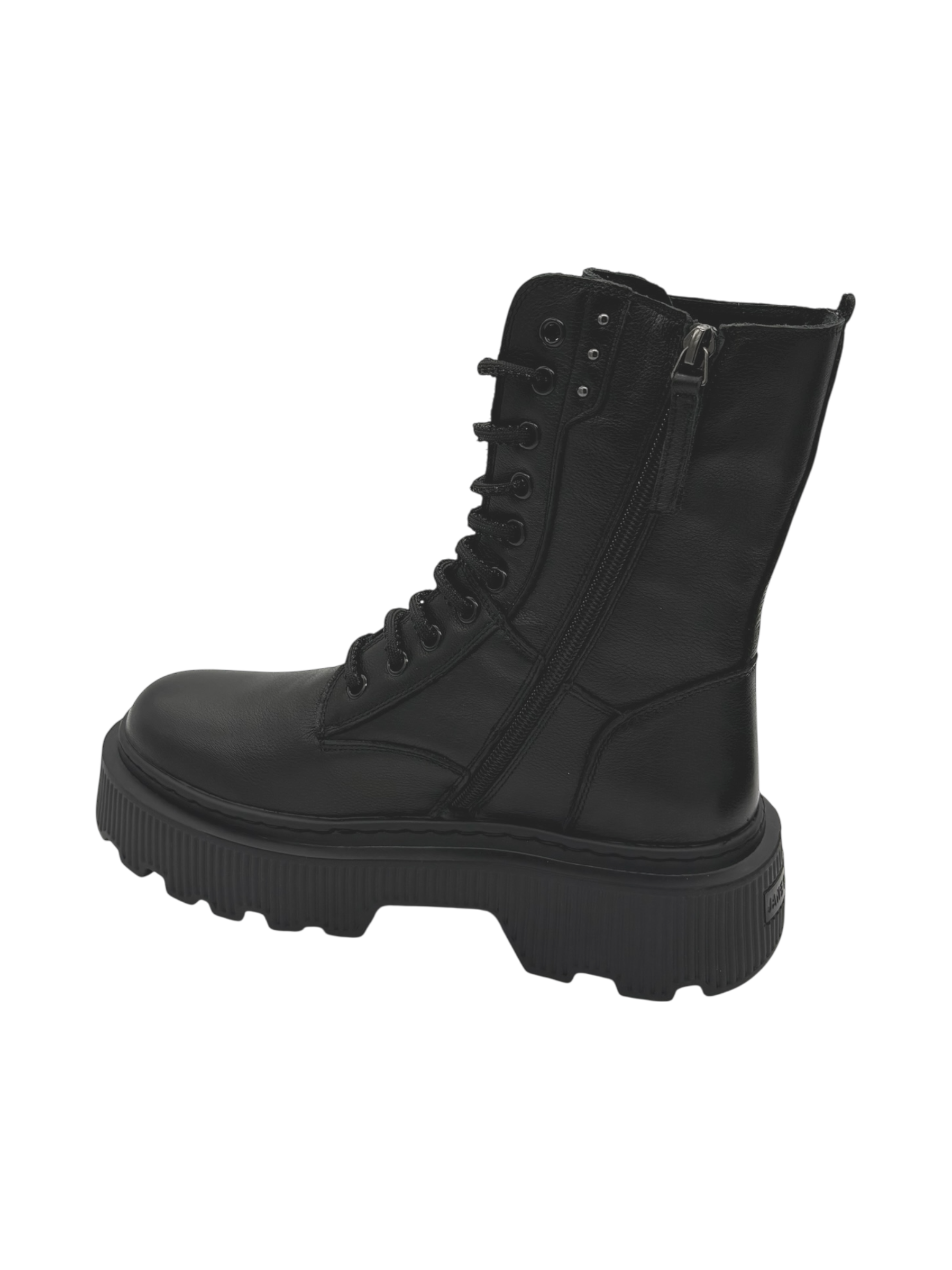 Anfibio pelle donna Janet & Janet Black -J452-