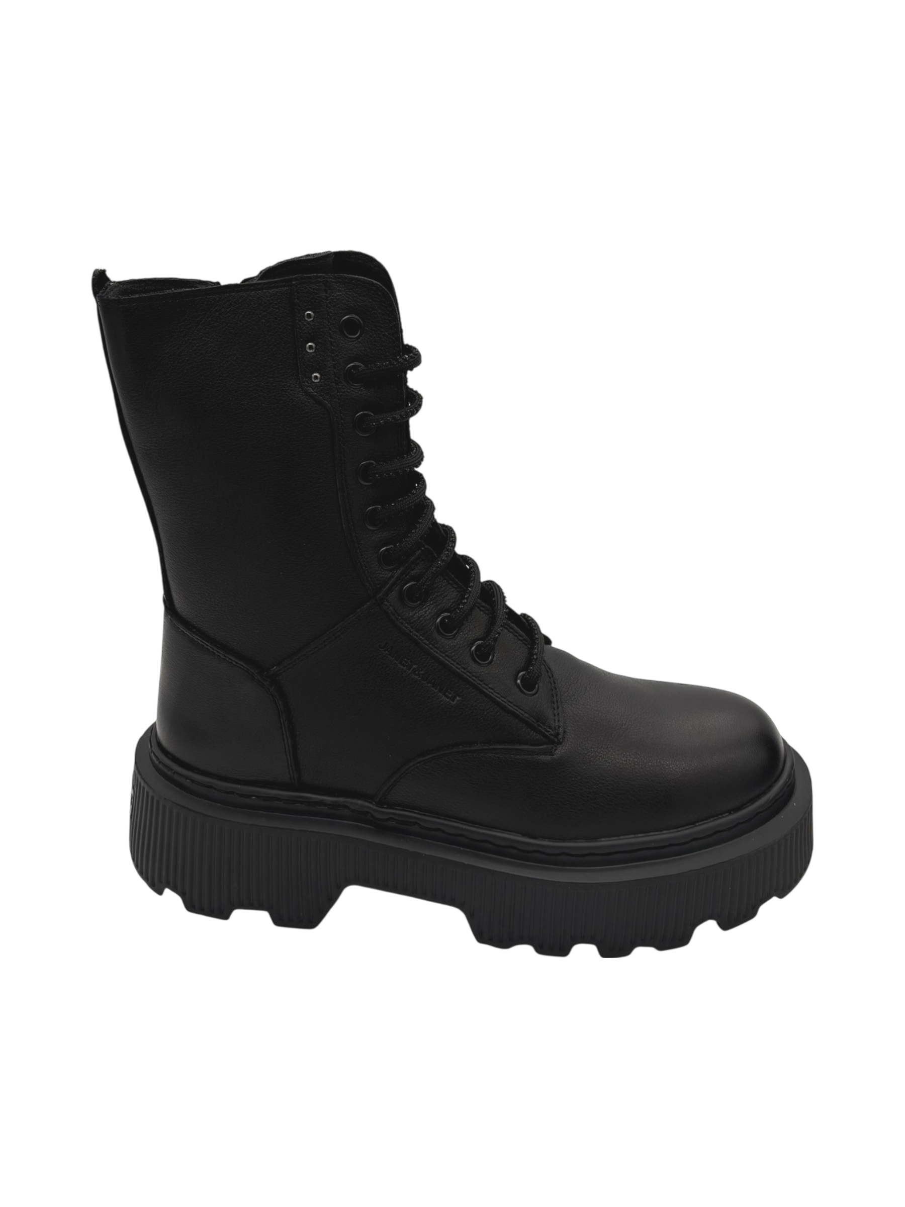 Anfibio pelle donna Janet & Janet Black -J452-