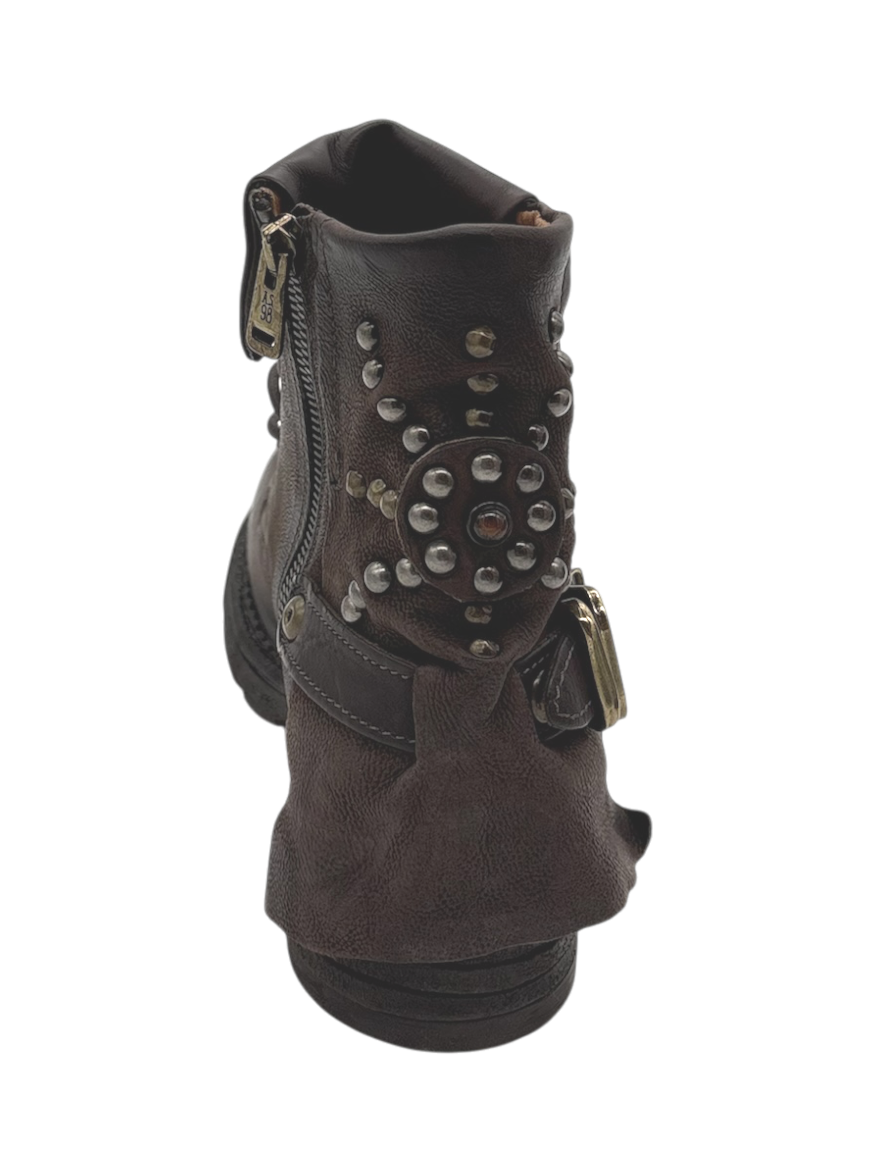 Anfibio Pelle Donna AS98 Ebano C41205