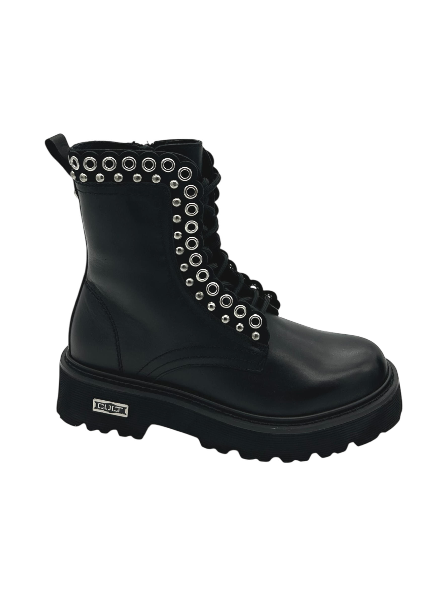 Anfibio pelle donna CULT Black -Slash 4591-