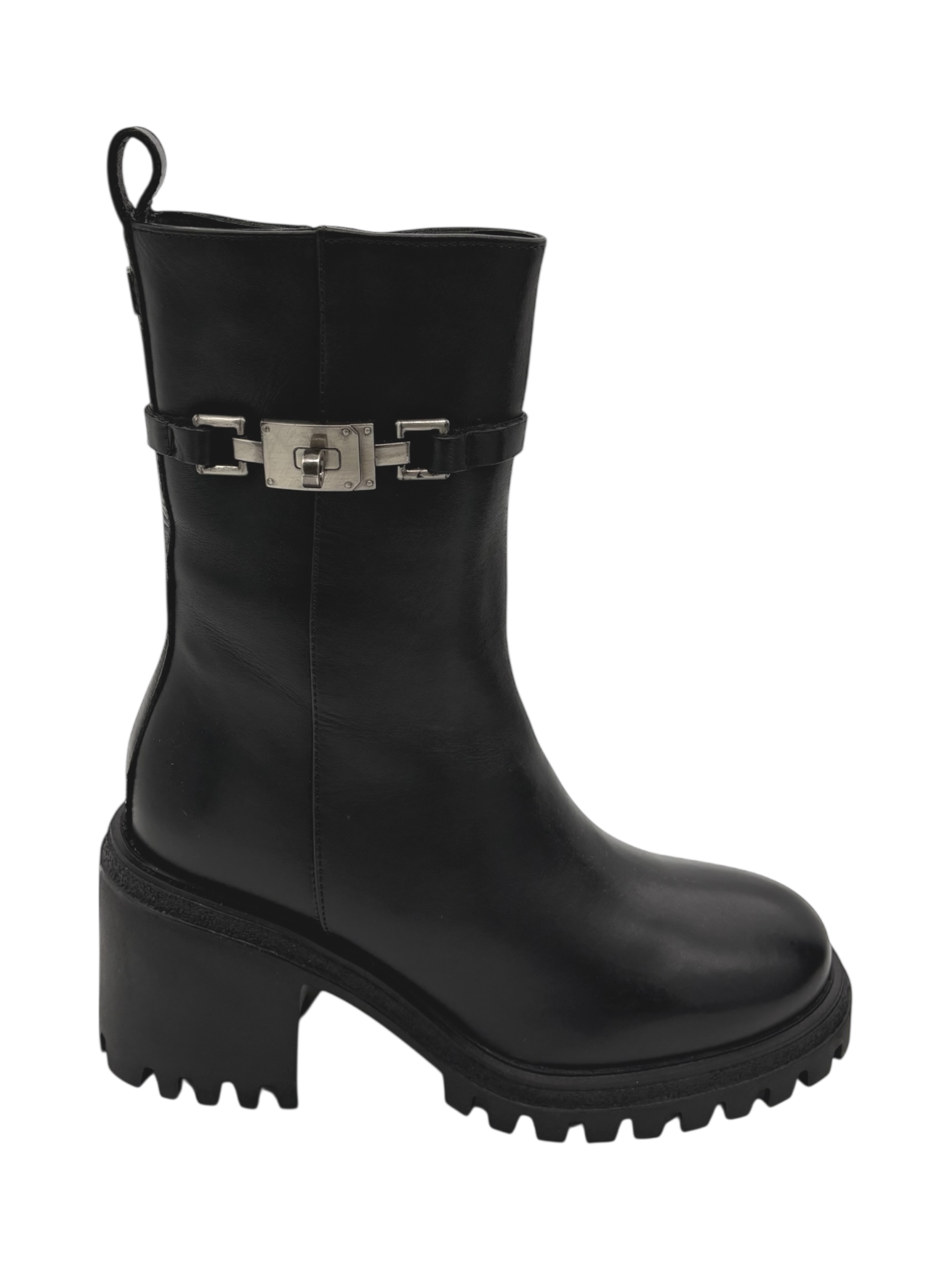 Anfibio pelle donna GIO+ Black - Deva 10 -