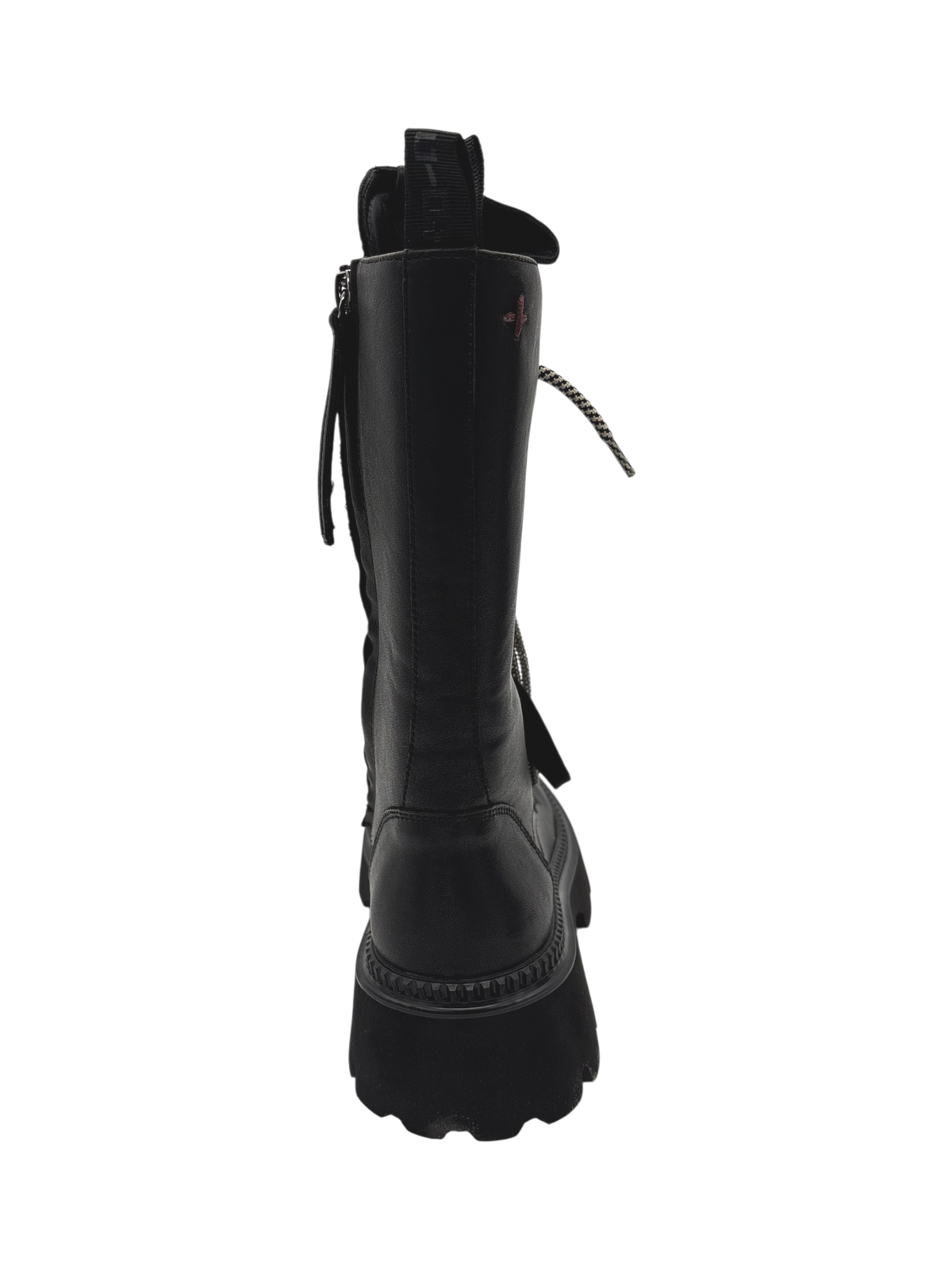 Anfibio pelle donna GIO+ Greta01A Nero