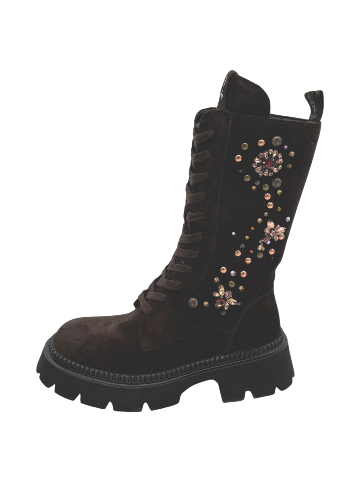 Anfibio pelle donna GIO+ Greta01B Brown