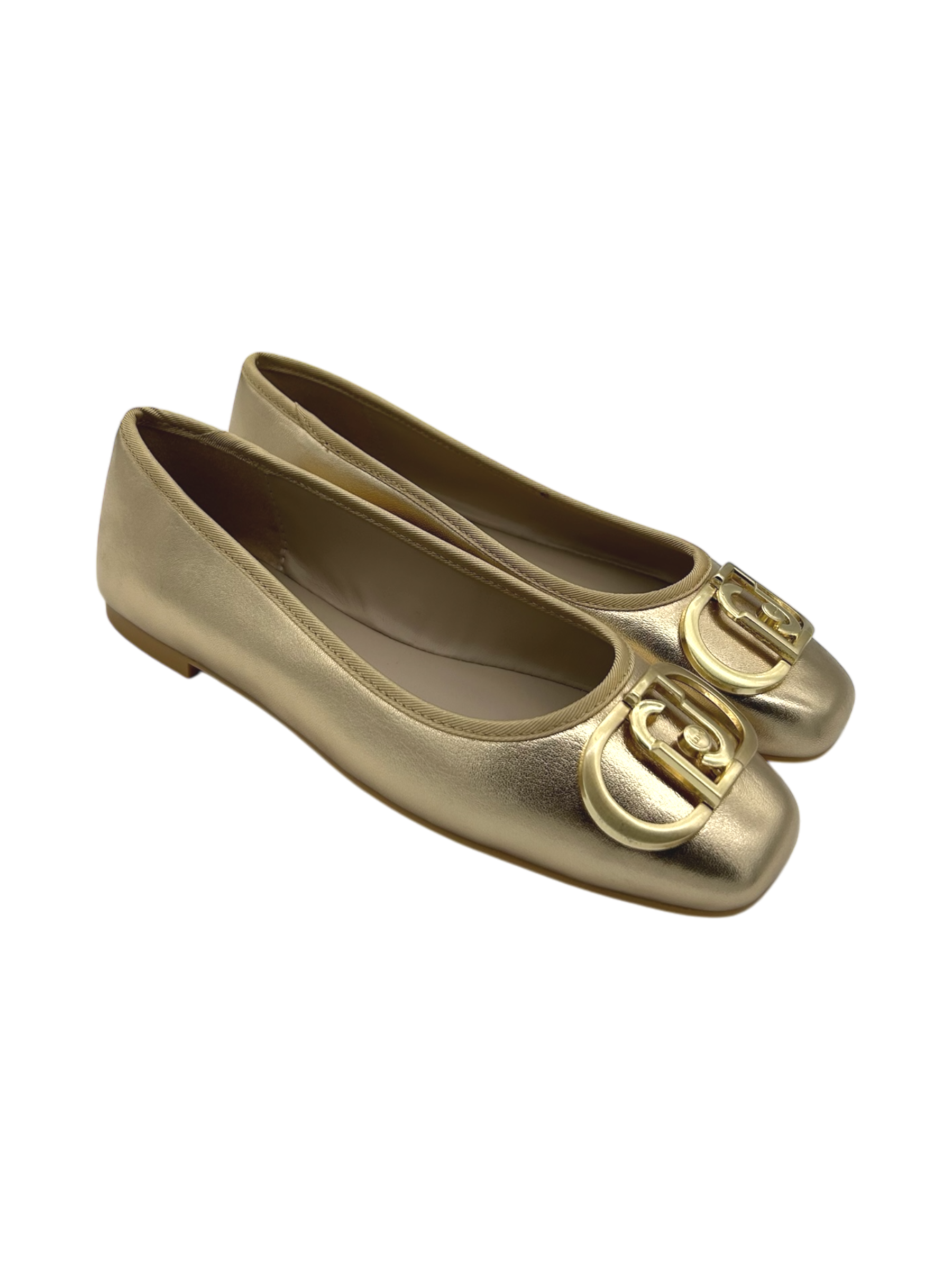 Ballerina nappa LIUJO Laminata Light Gold - Dafne 04 -