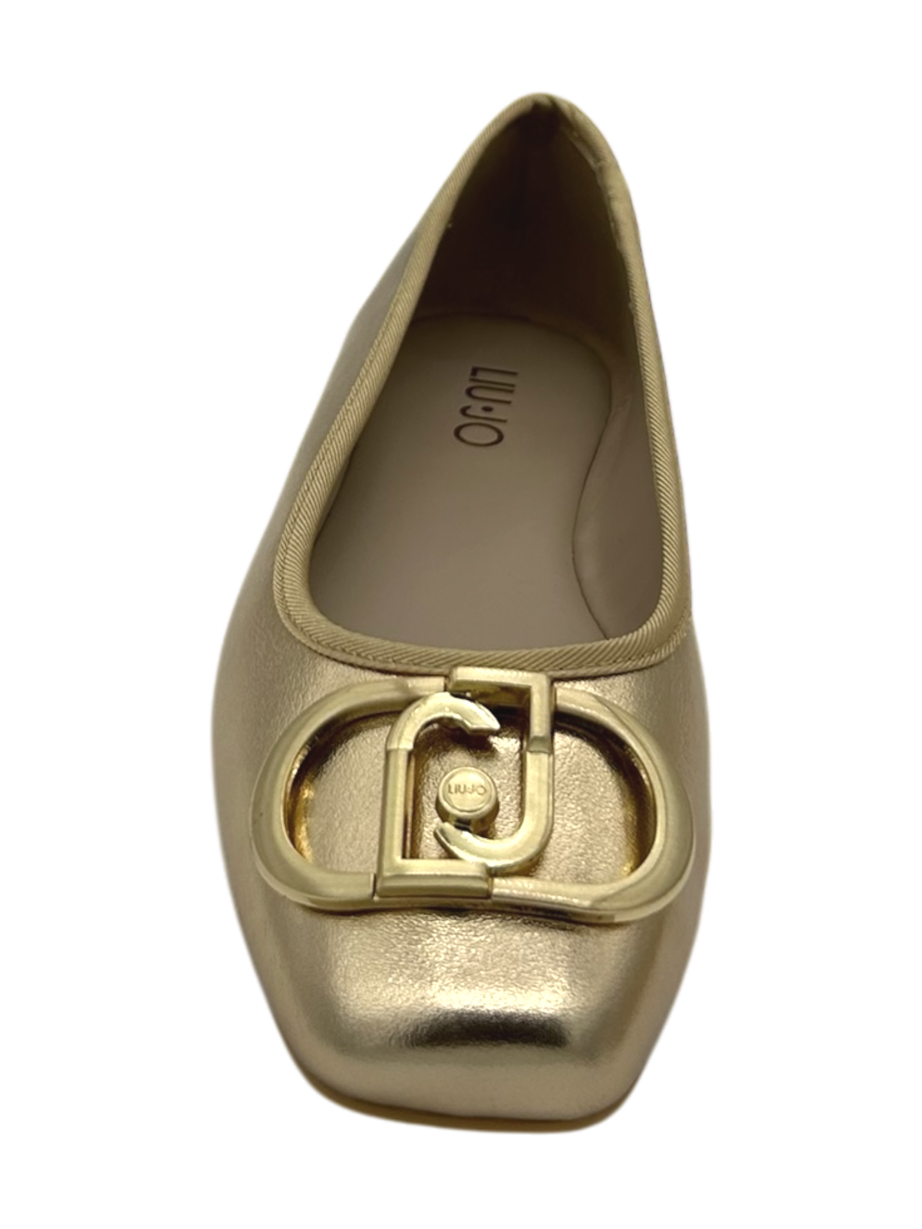 Ballerina nappa LIUJO Laminata Light Gold - Dafne 04 -