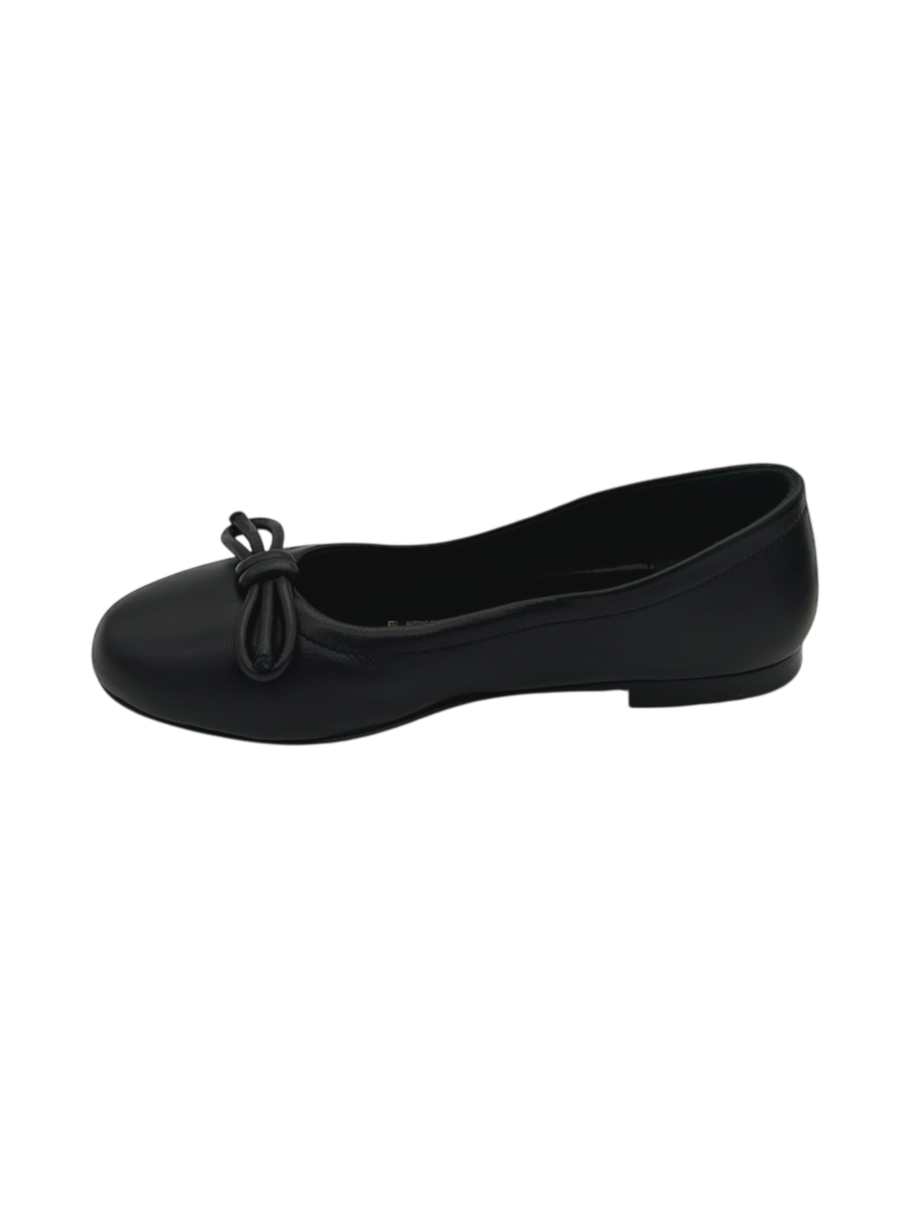 Ballerina pelle donna Janet & Janet Nero  -  J 076 -