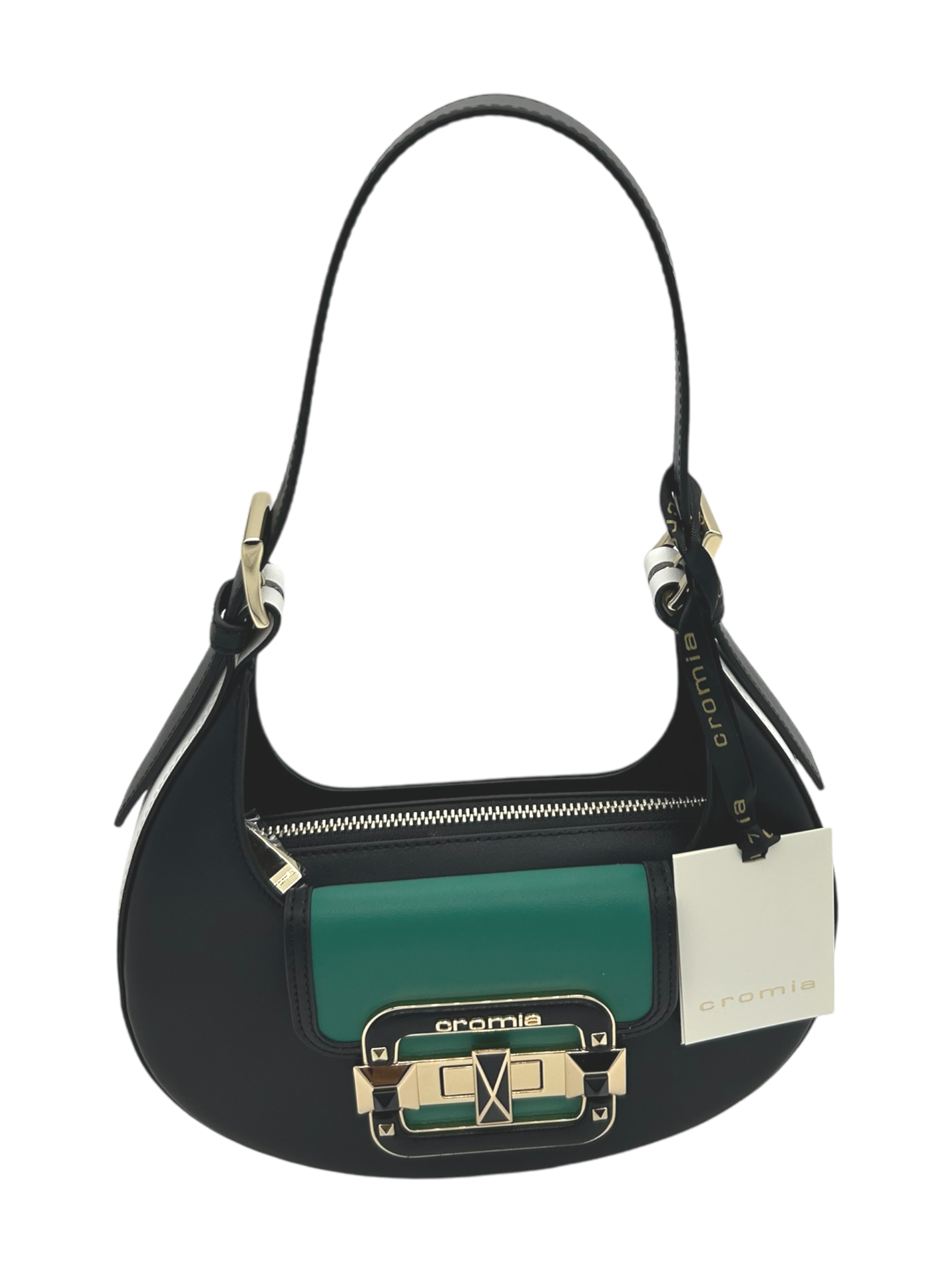 Borsa donna in pelle Cromia Verde - 1405782 -