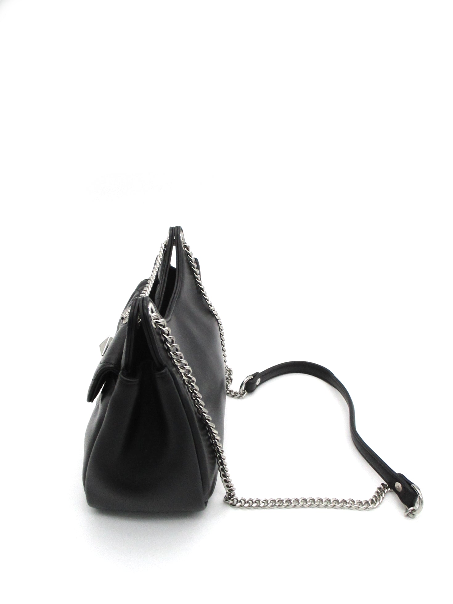 Borsa donna in pelle Cromia black - 1405575 -