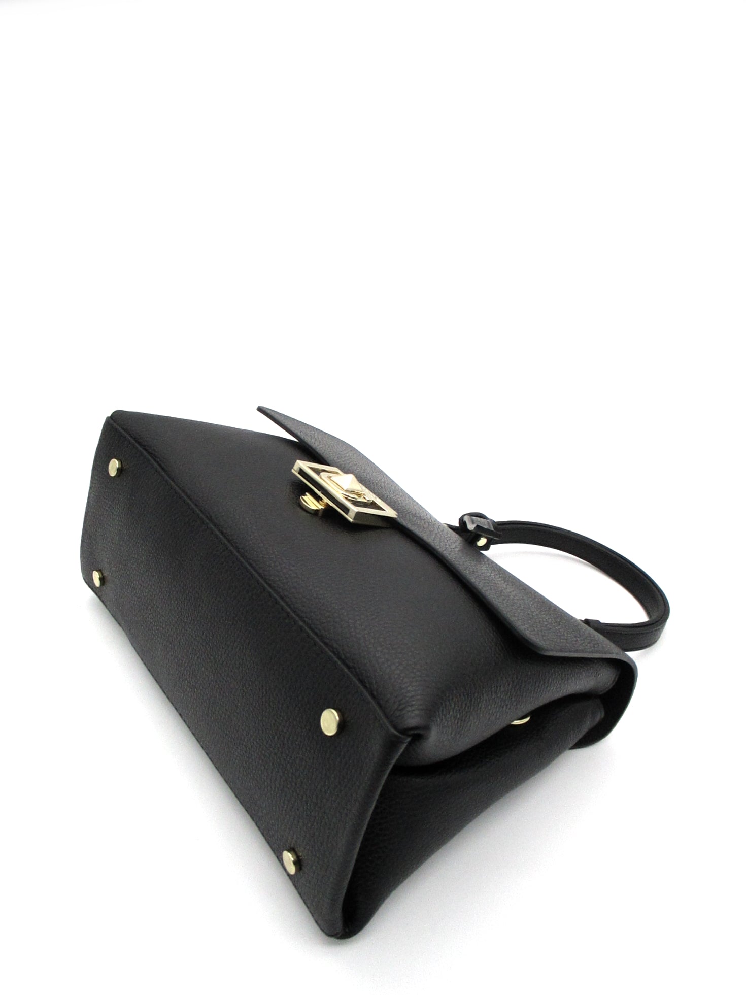 Borsa donna in pelle Cromia black - 1405583 -