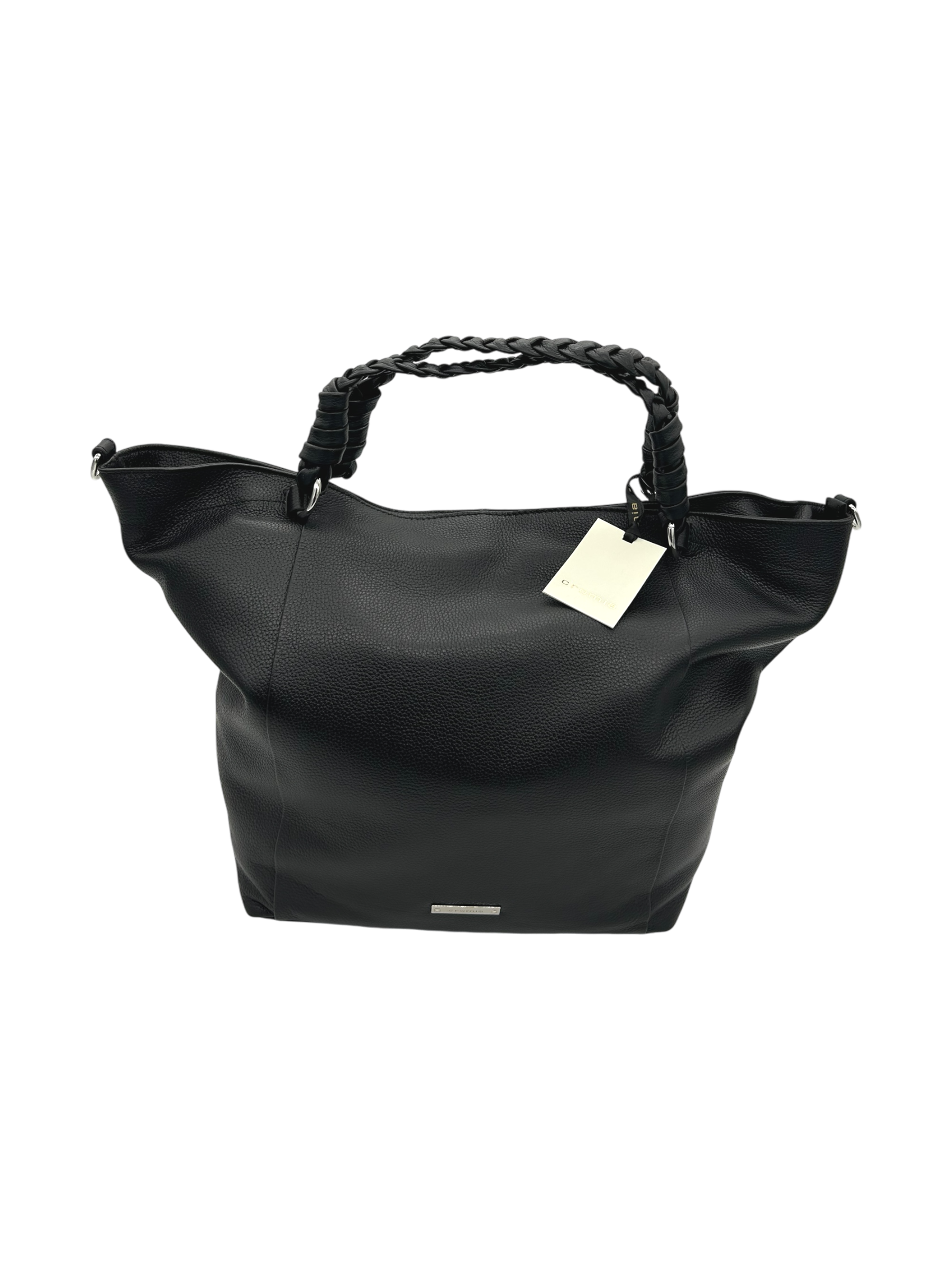 Borsa donna pelle Cromia Nero - 1405871 -