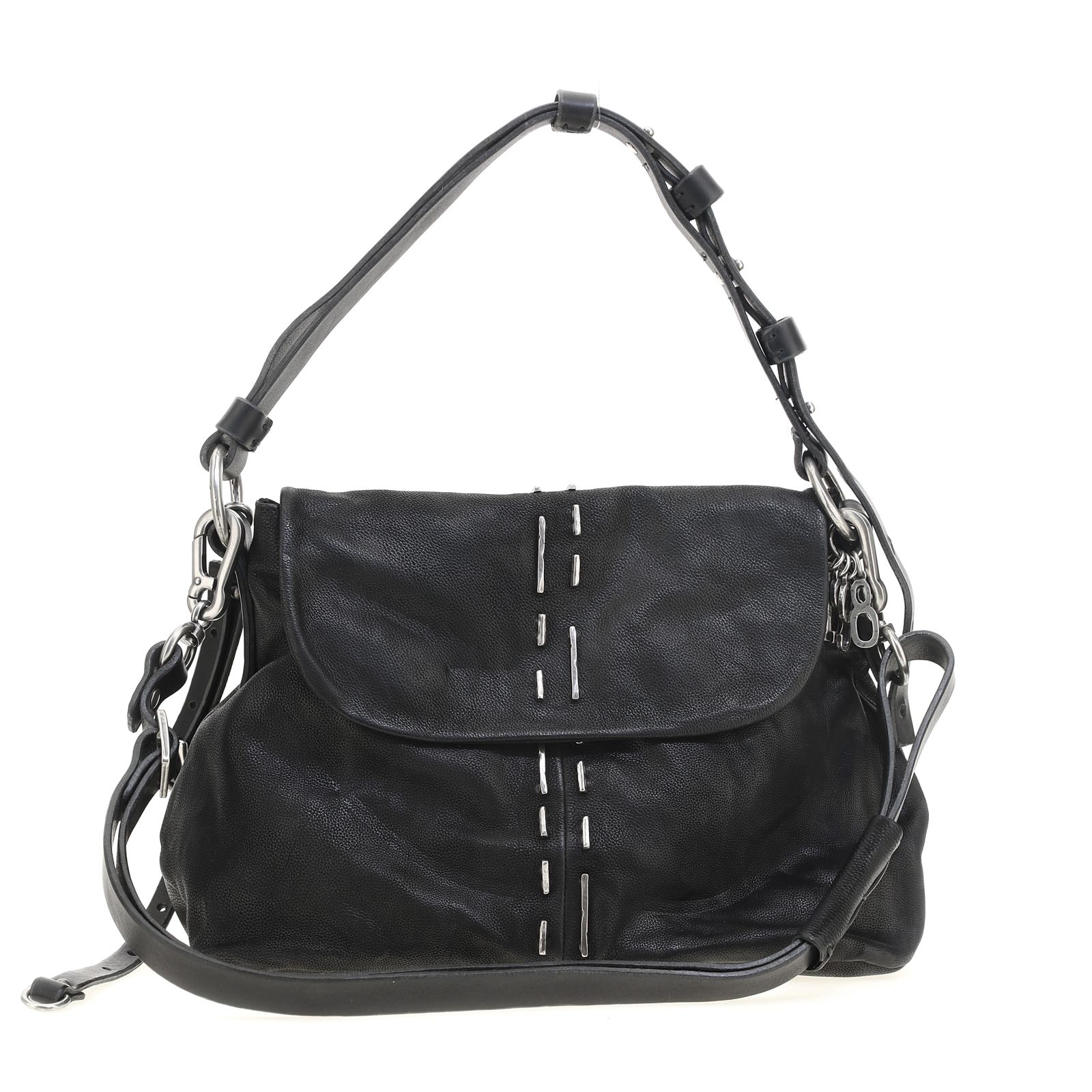 Borsa in pelle donna AS98 200704 Black