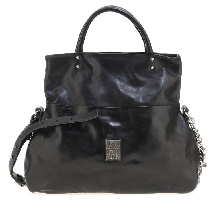 Borsa pelle AS98 Black - 200718 -