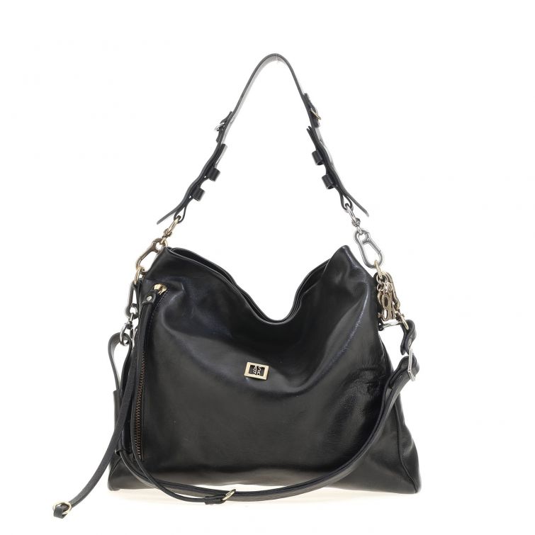 Borsa pelle AS98 Black - 200745 -