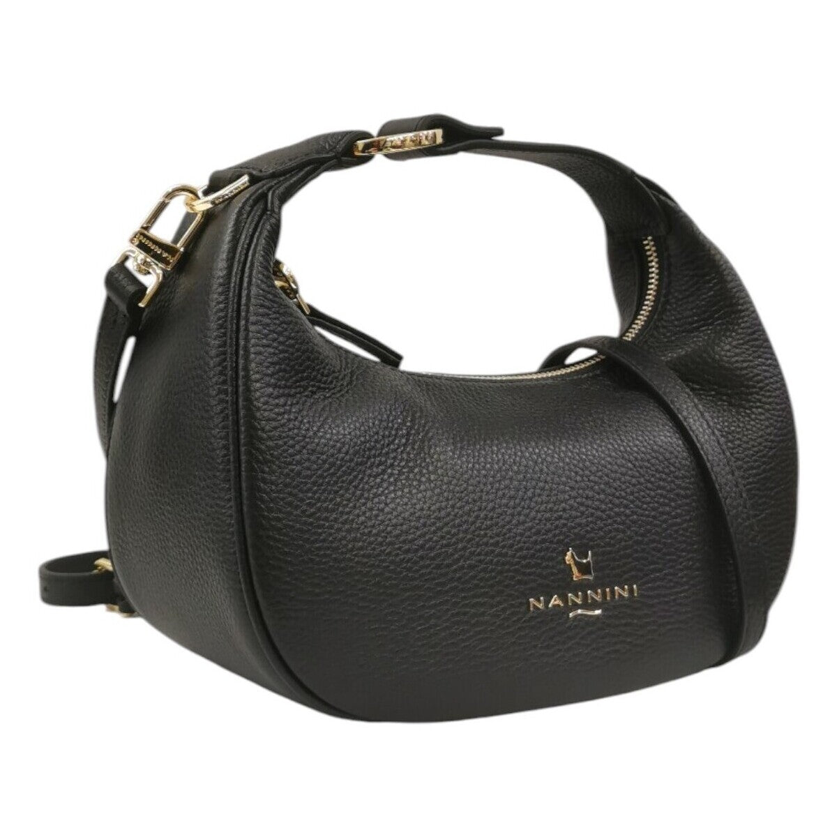 Borsa pelle Nannini Black - 18408 -