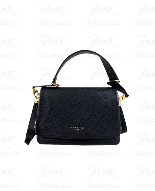 Borsa pelle Nannini Black - 18710 -