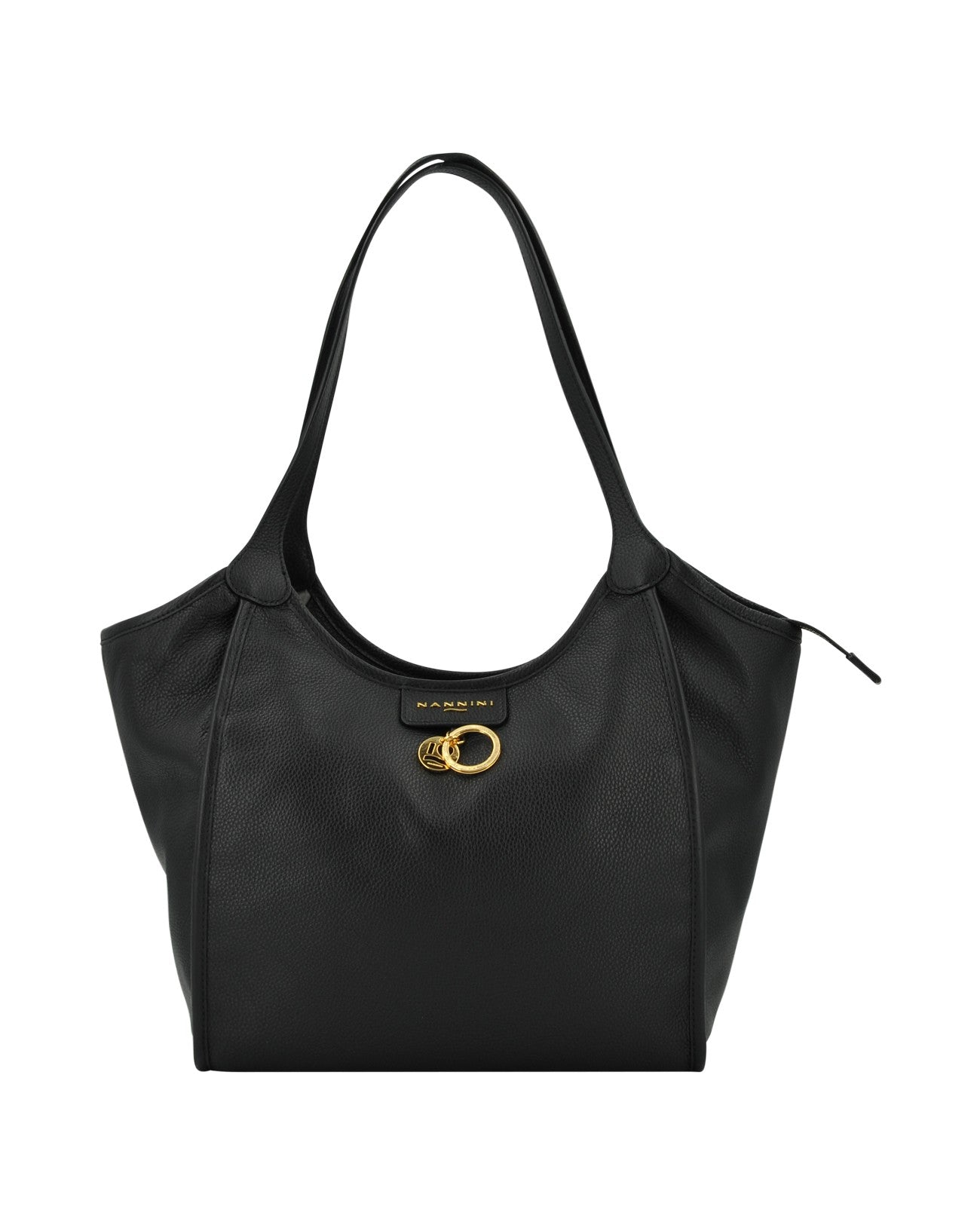 Borsa pelle Nannini Black - 19036 -