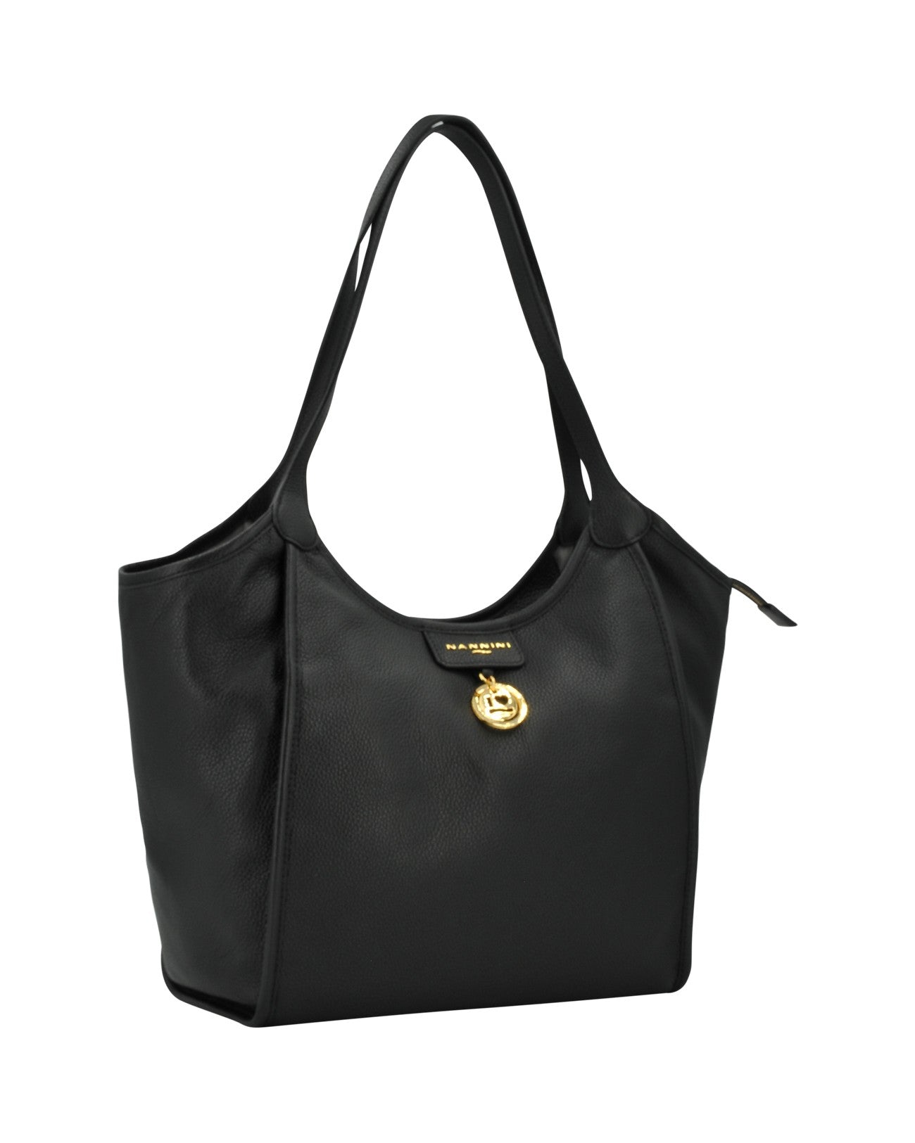 Borsa pelle Nannini Black - 19036 -